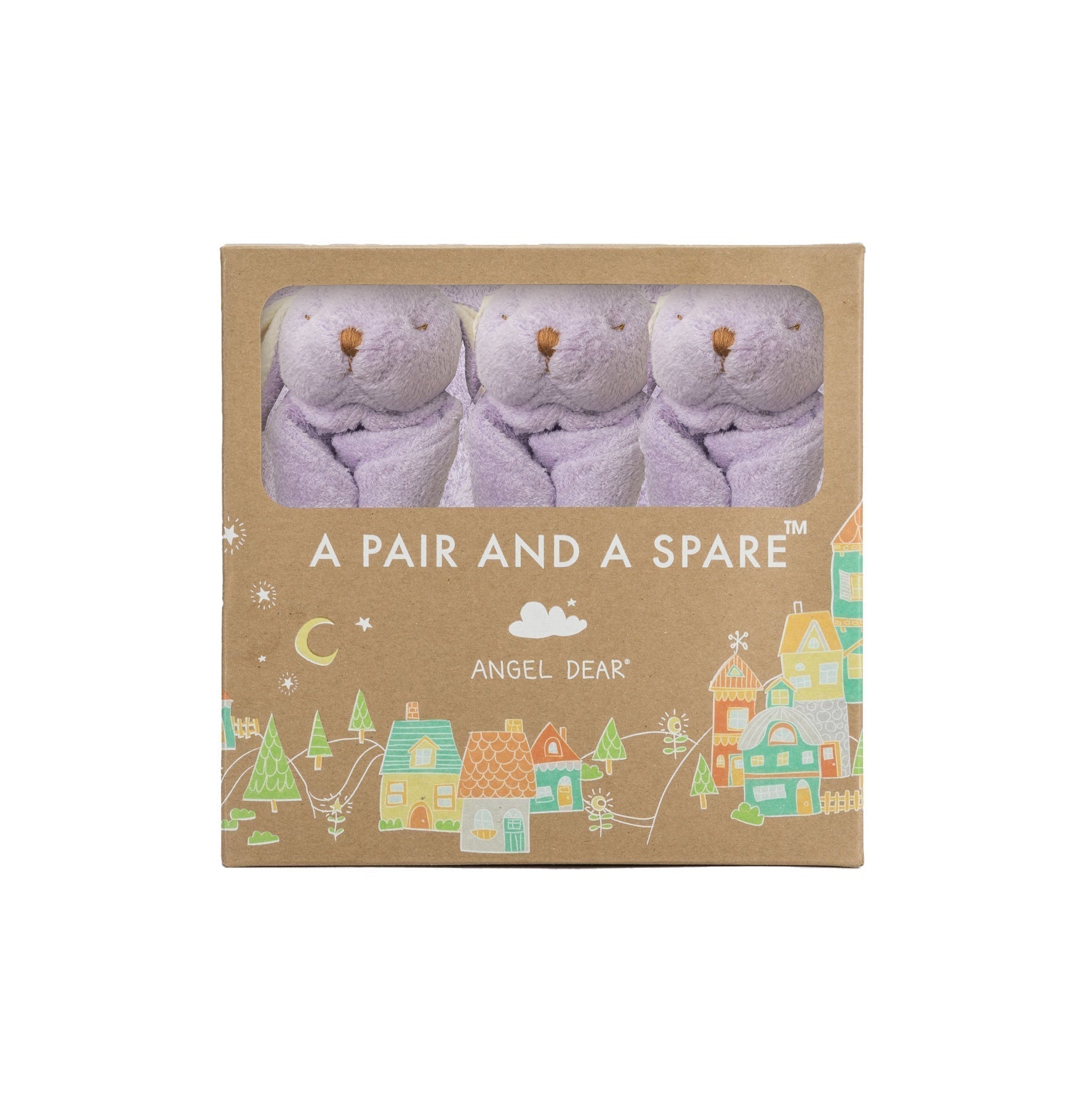 Pair And A Spare - Lavender Bunny