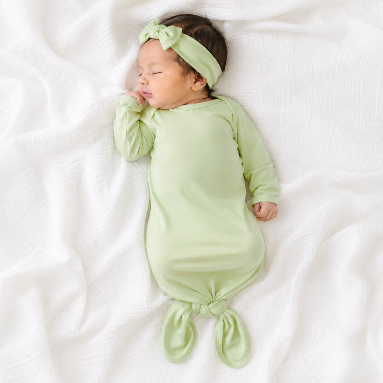 Knotted Gown Set - Headband