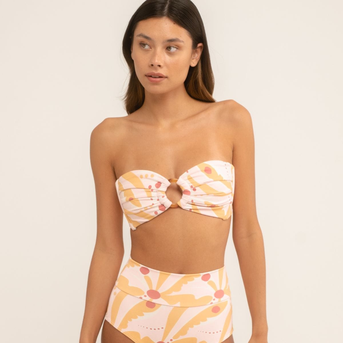 Palmas Tori Ties Bandeau Bikini Top