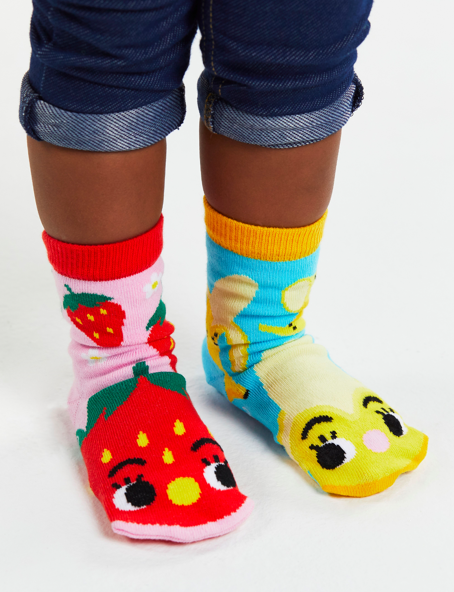 Taste Buds Strawberry & Banana Socks