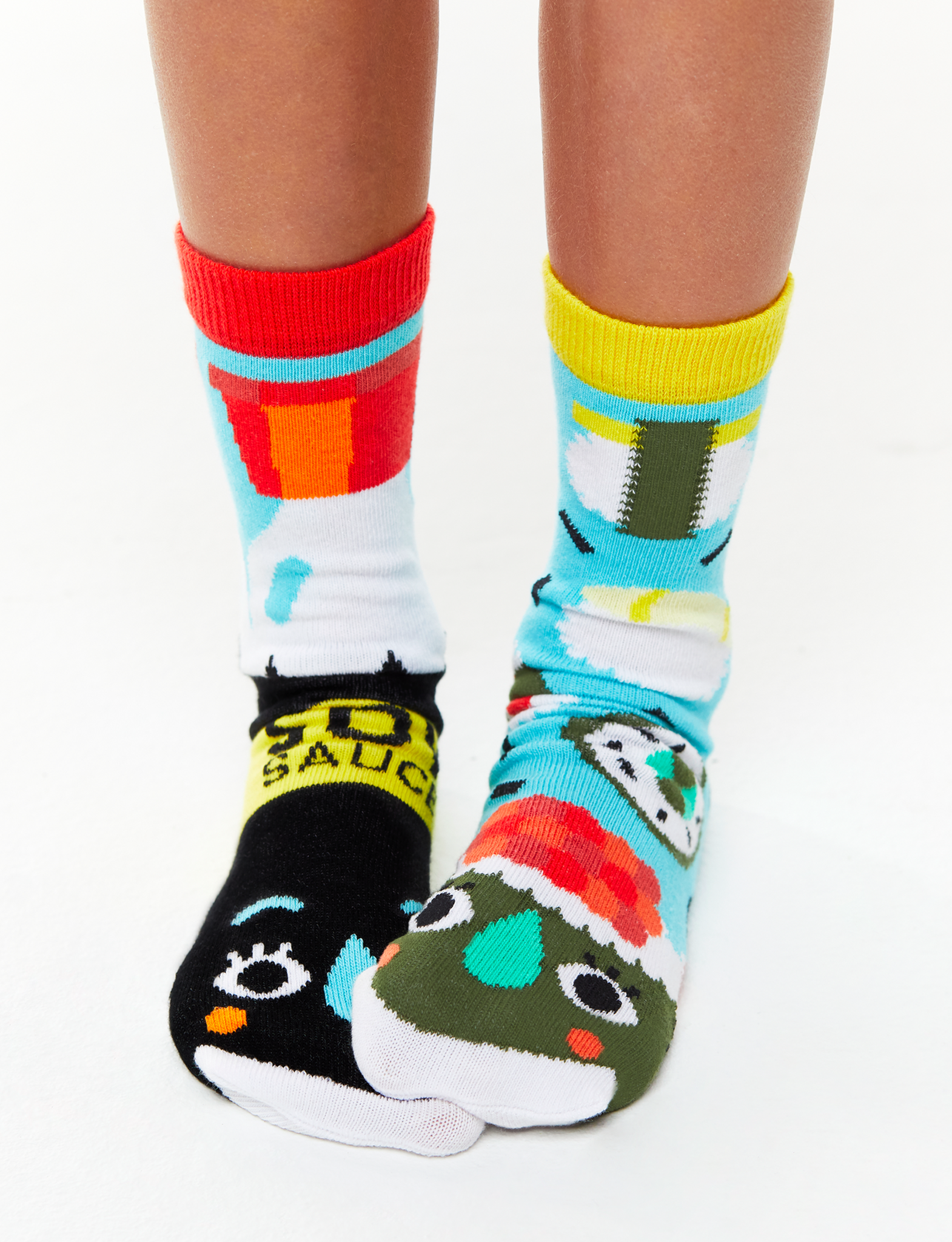 Taste Buds Sushi & Soy Sauce Socks