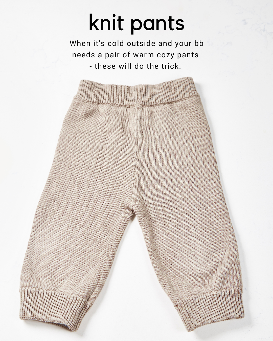 Knit Pants