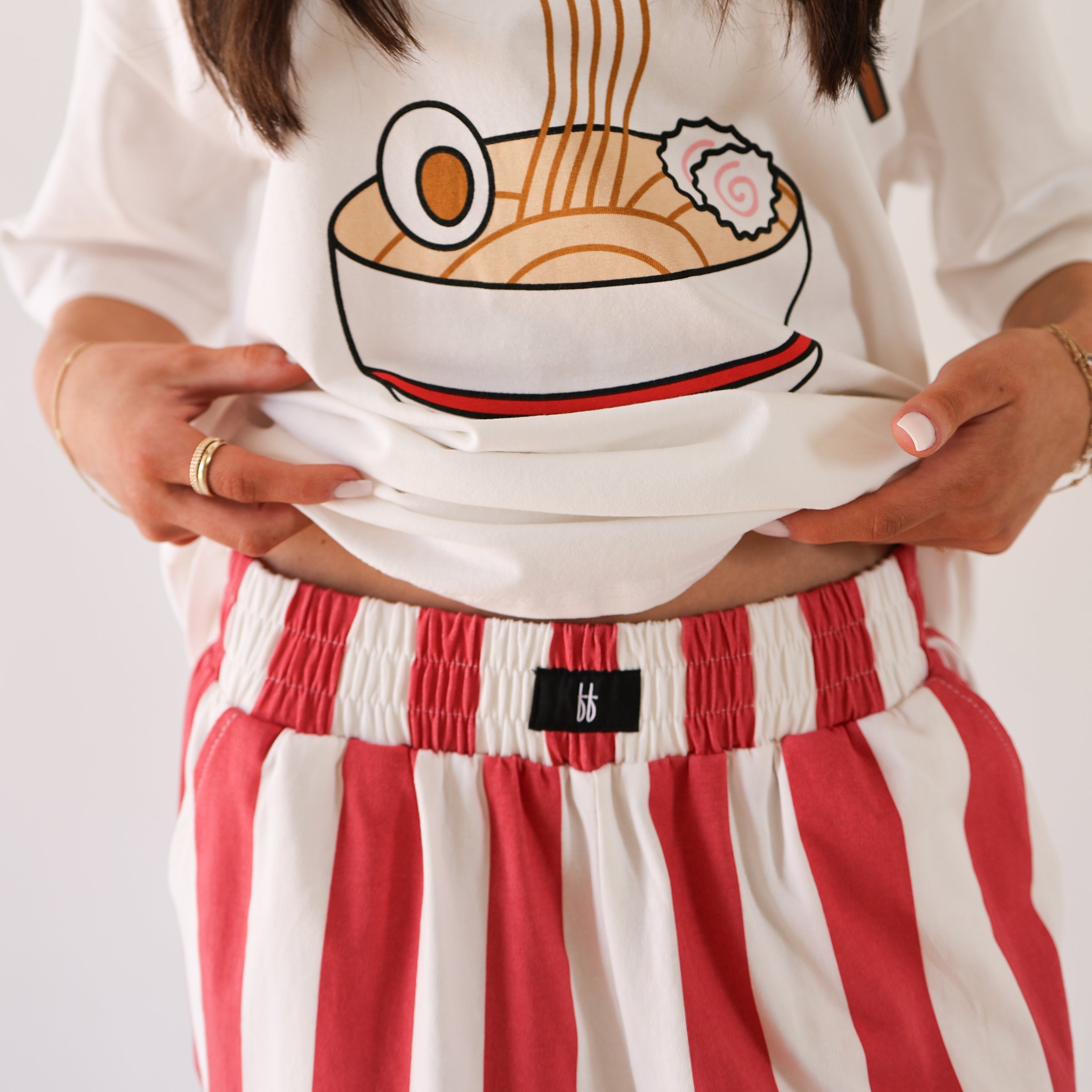 Women's Wide Leg Pants | Tokyo Stripe