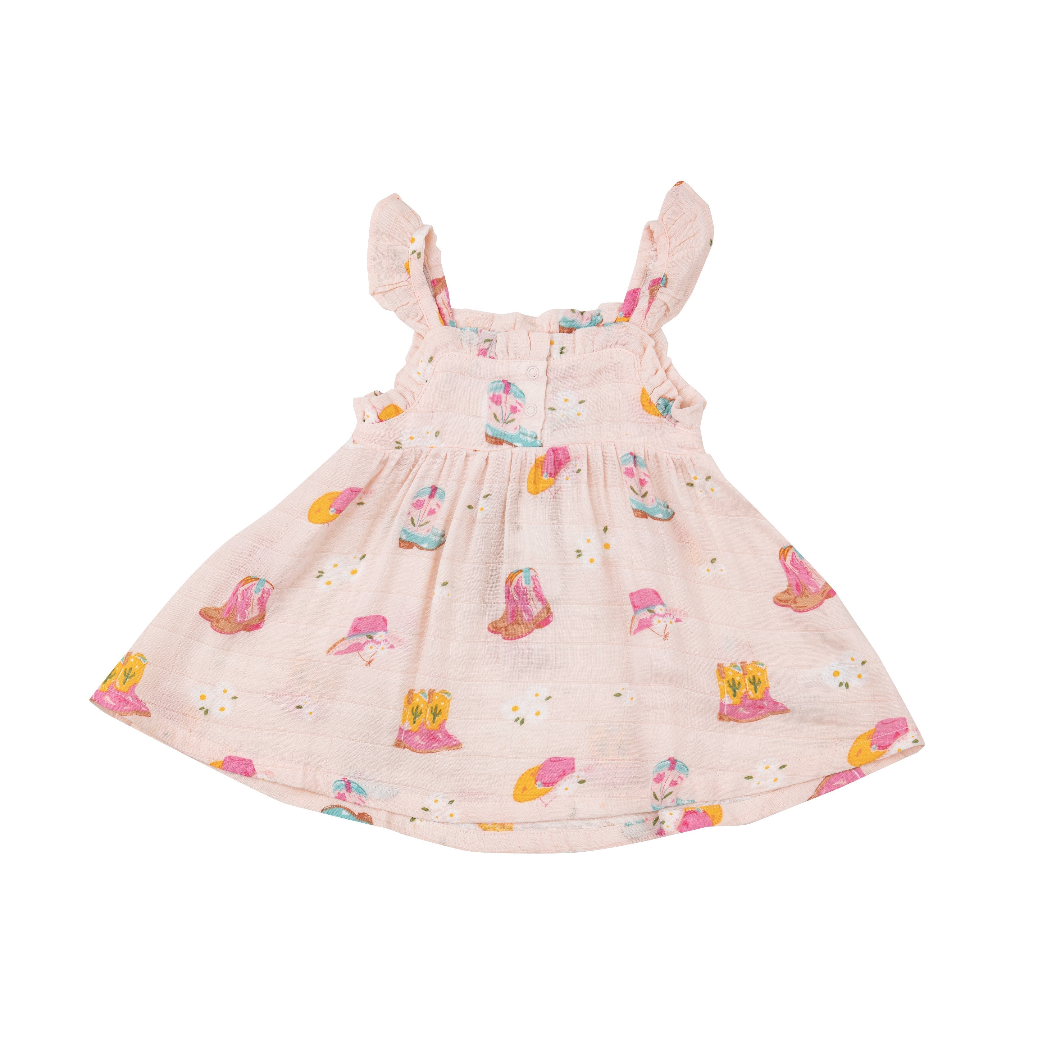 Paperbag Ruffle Sundress - Daisy Boots