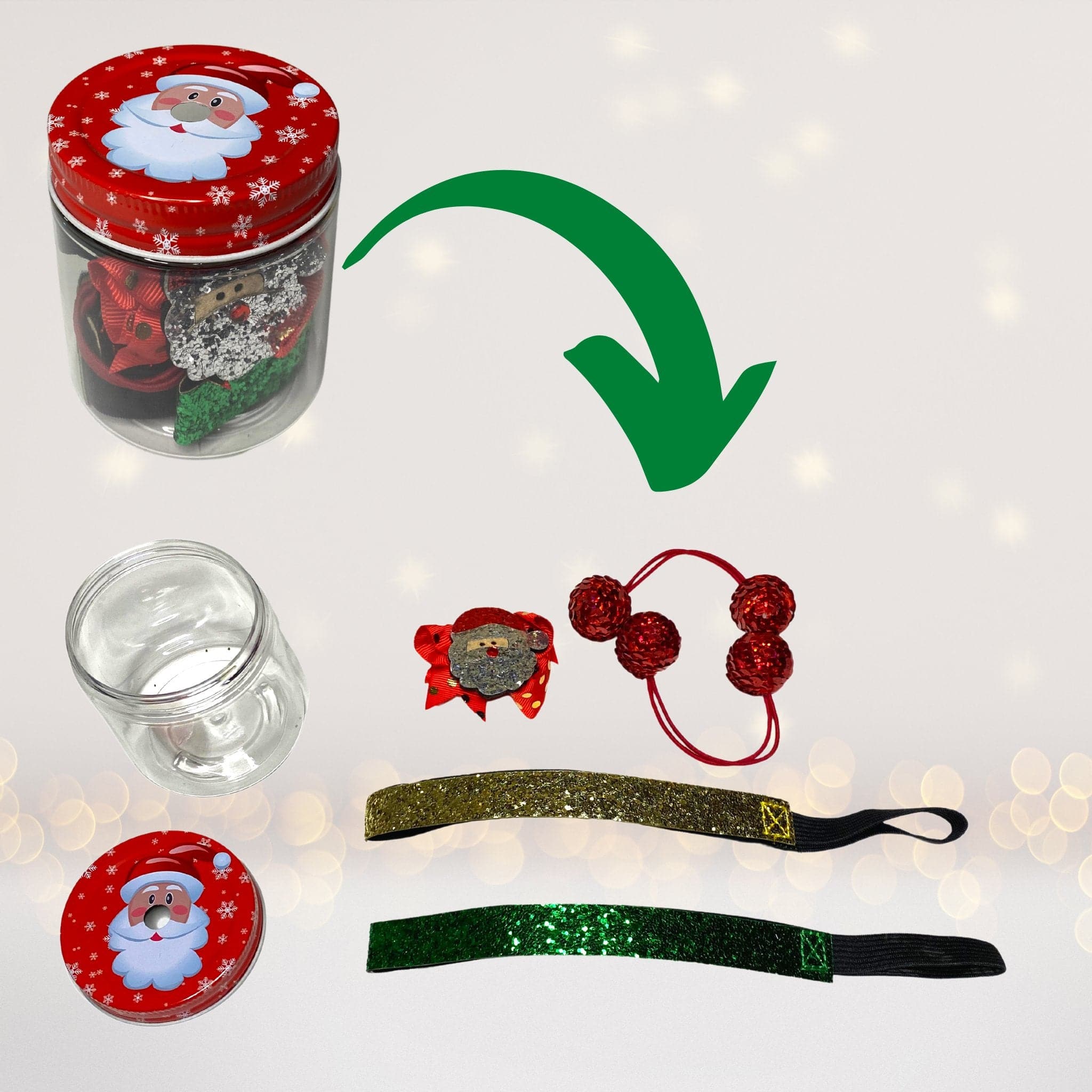 Christmas Party Favor Jar