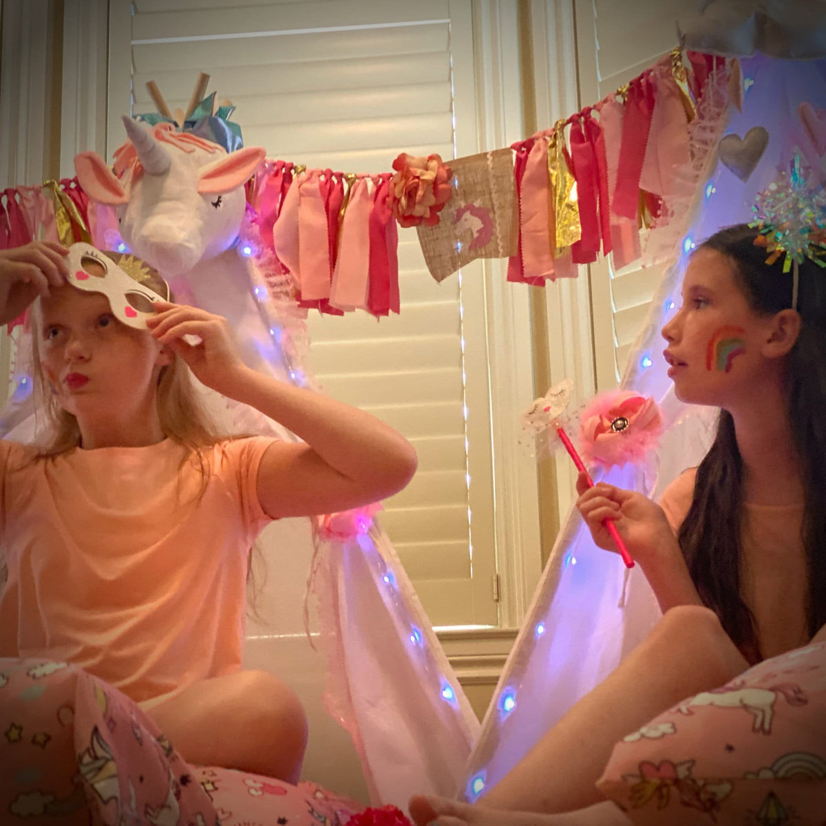 Girls Unicorn Birthday Party Sleepover In A Box