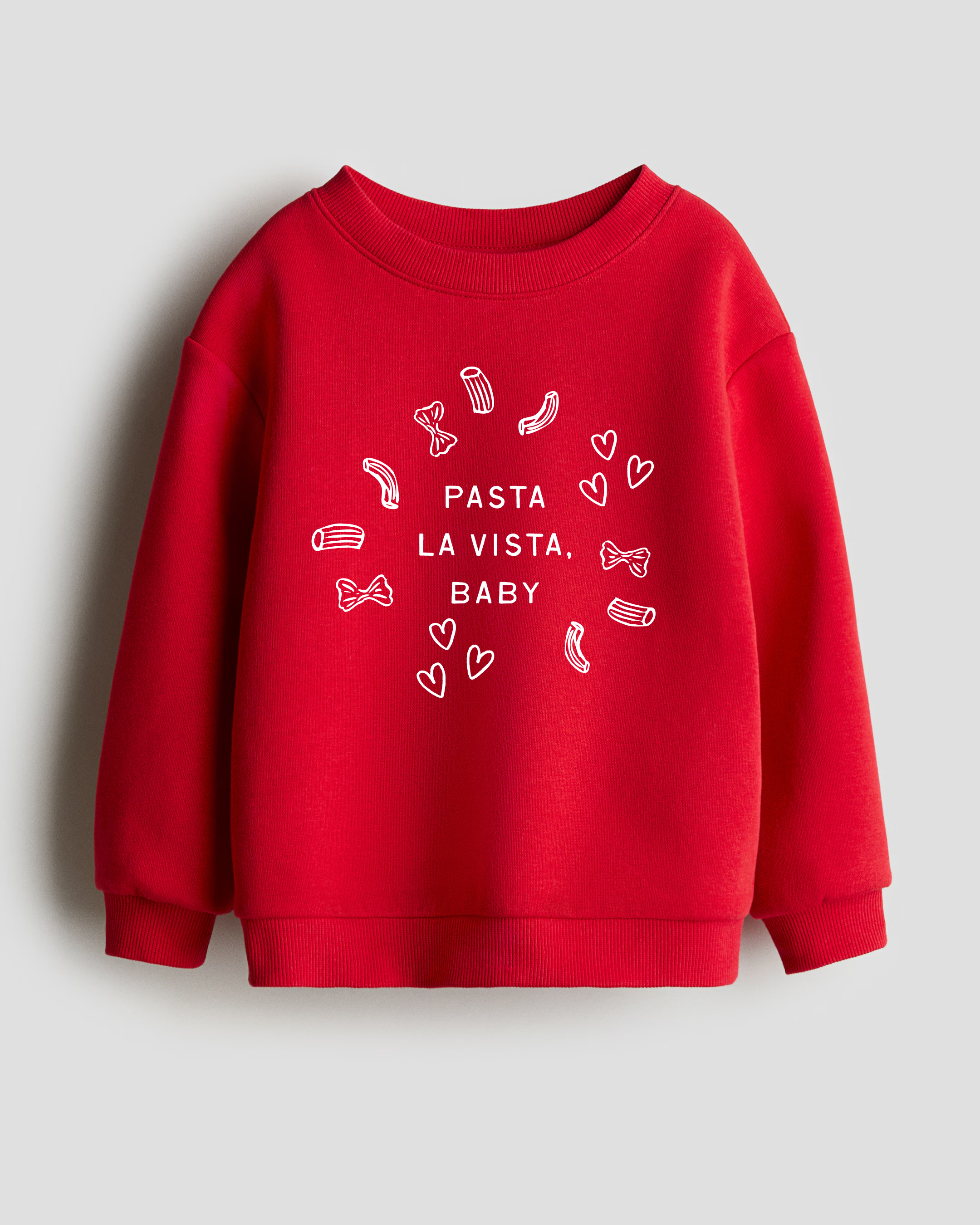 Pasta La Vista, Baby Tee Or Pullover