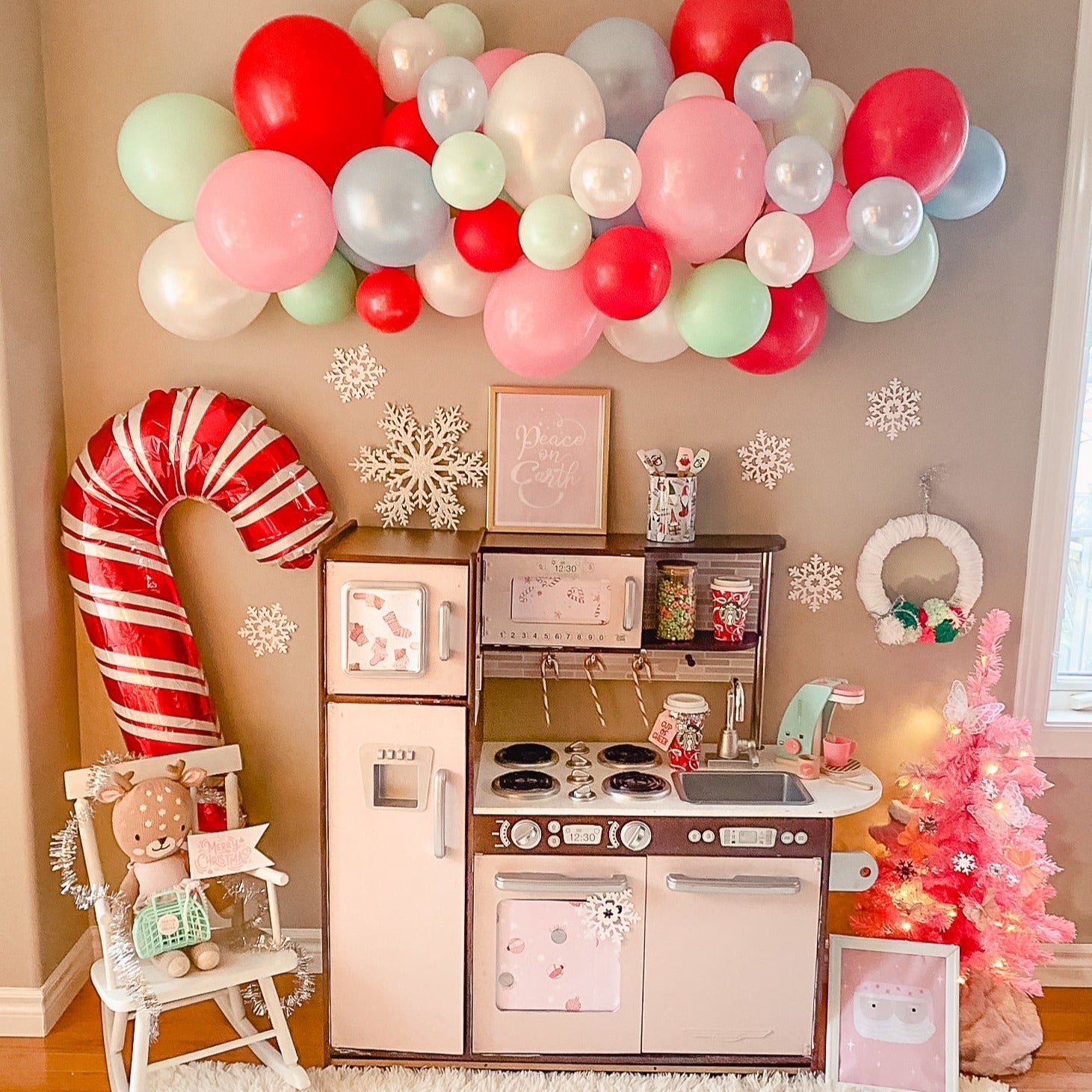 Candy Land Balloon Garland Kit