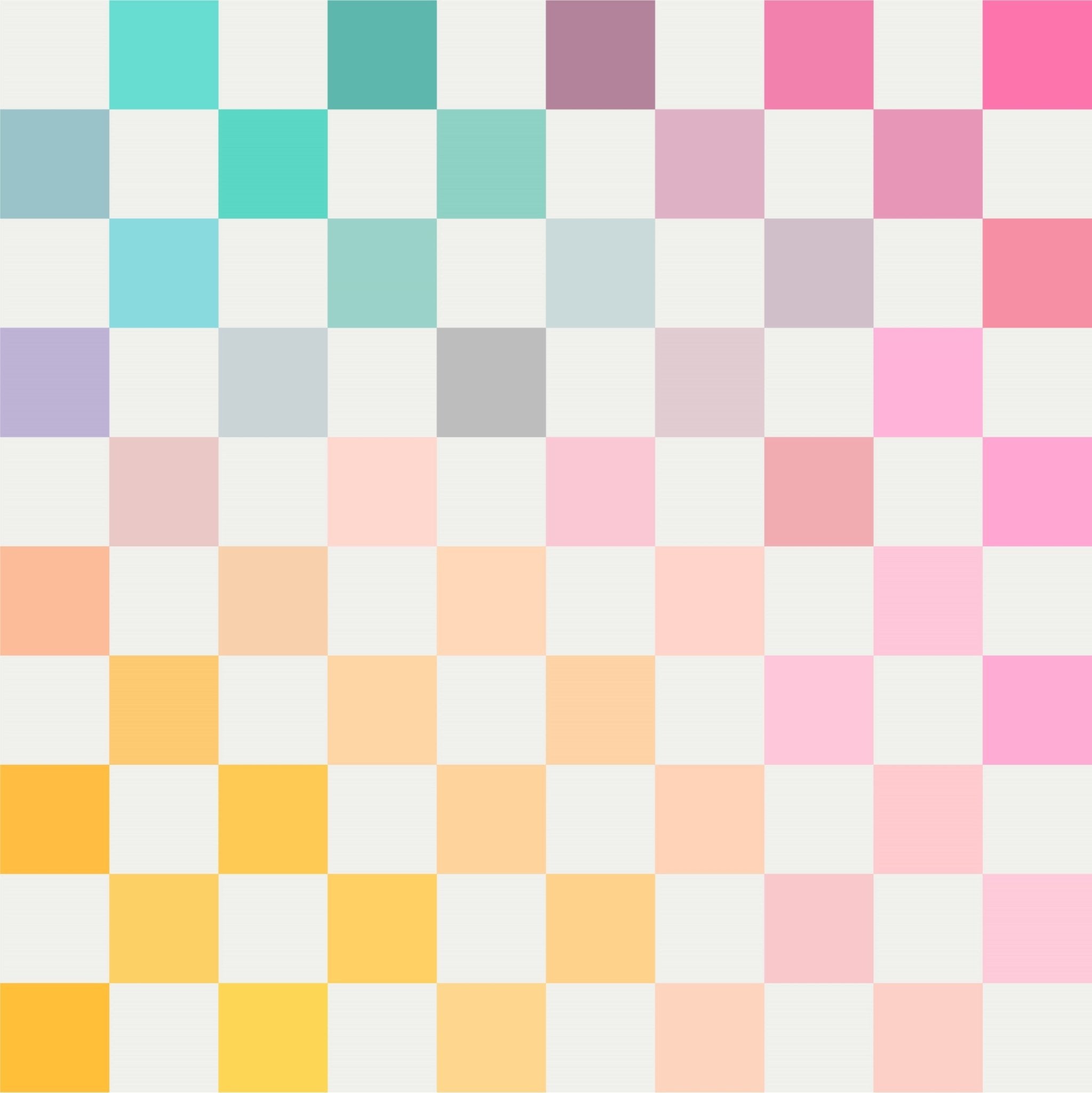 Pastel Checks Footie