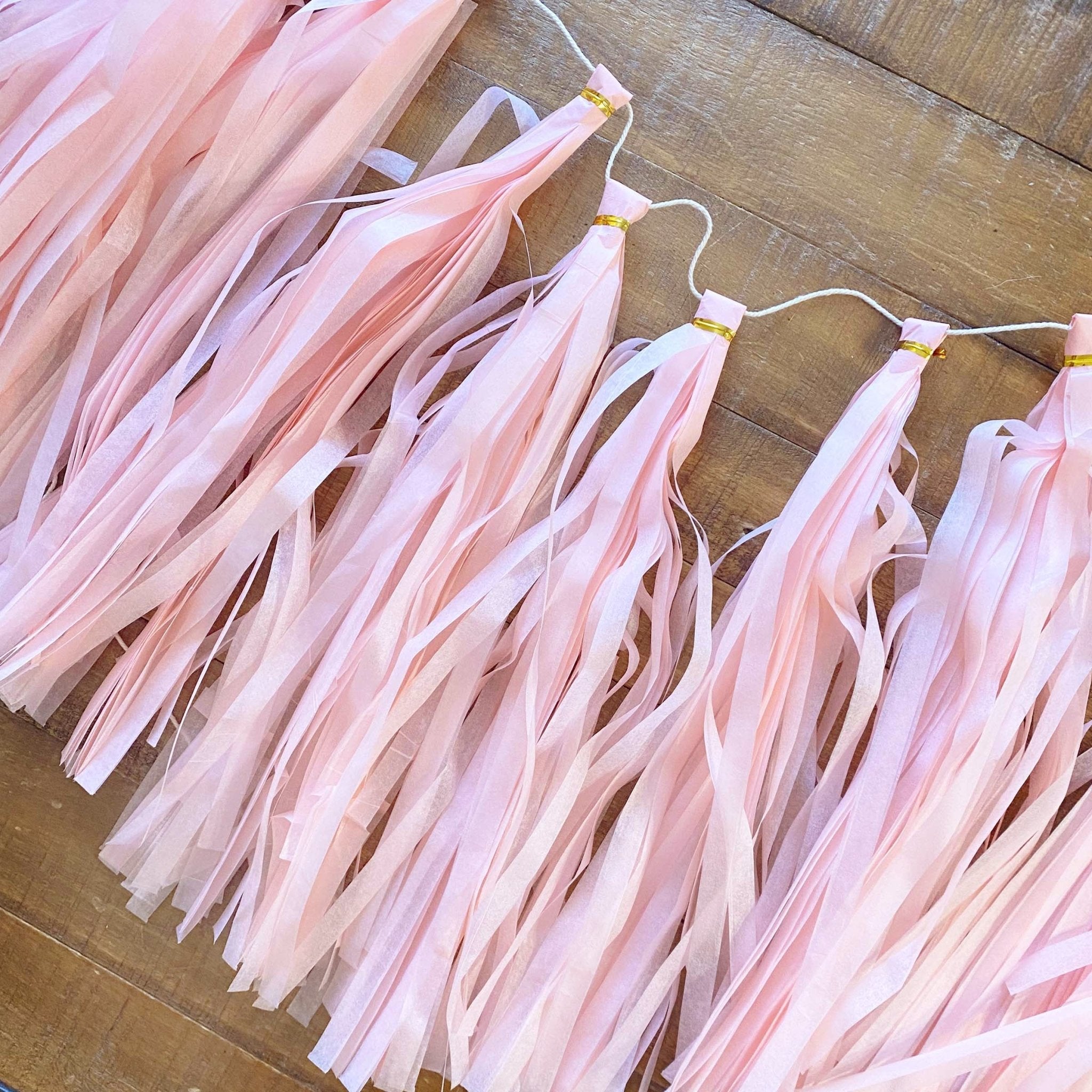 Pink Tassel Tail