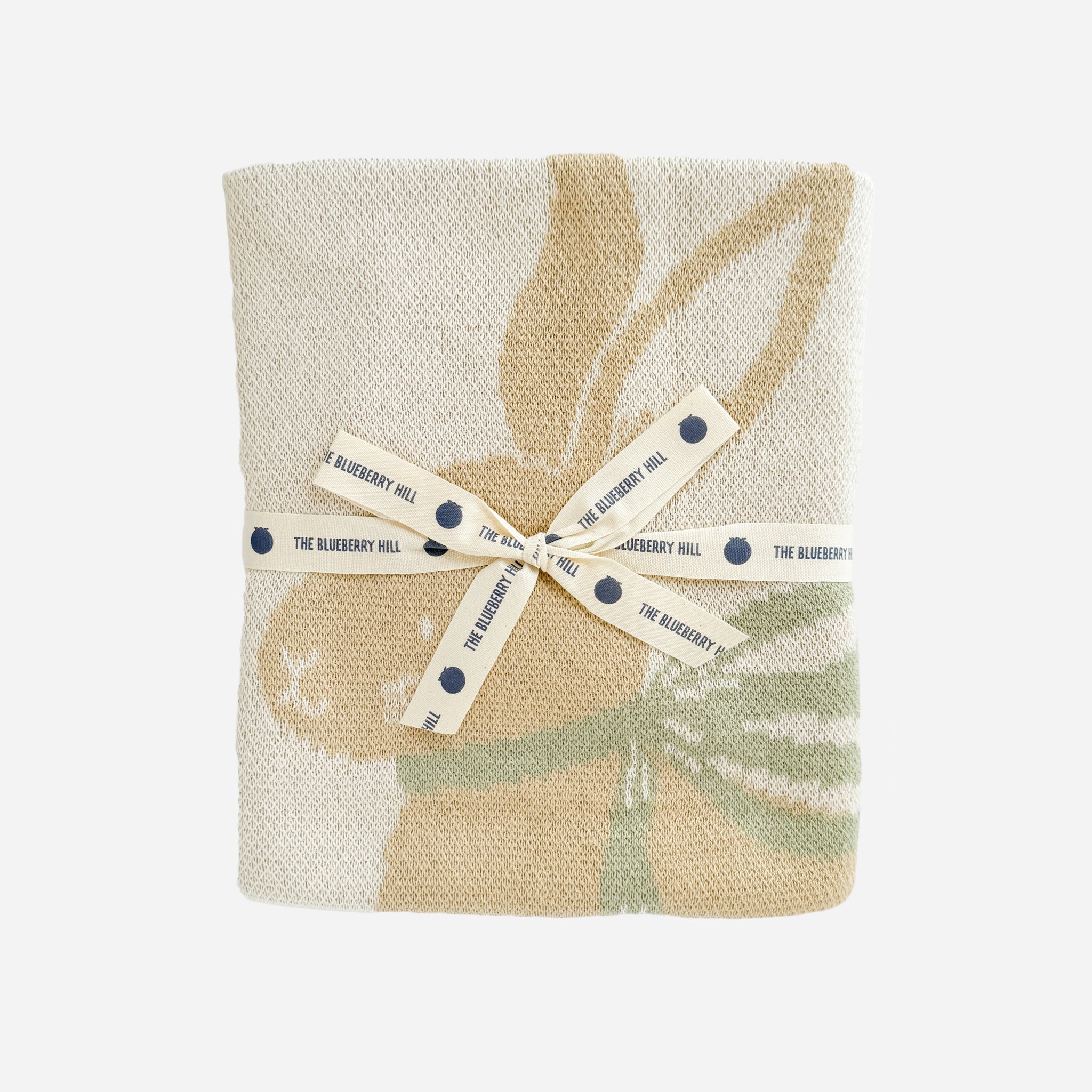 Pastel Floral Bunny Blanket | Organic Cotton