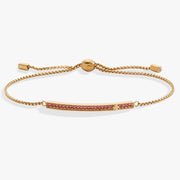 October Everyday Birthstone Pave Bolo Bracelet