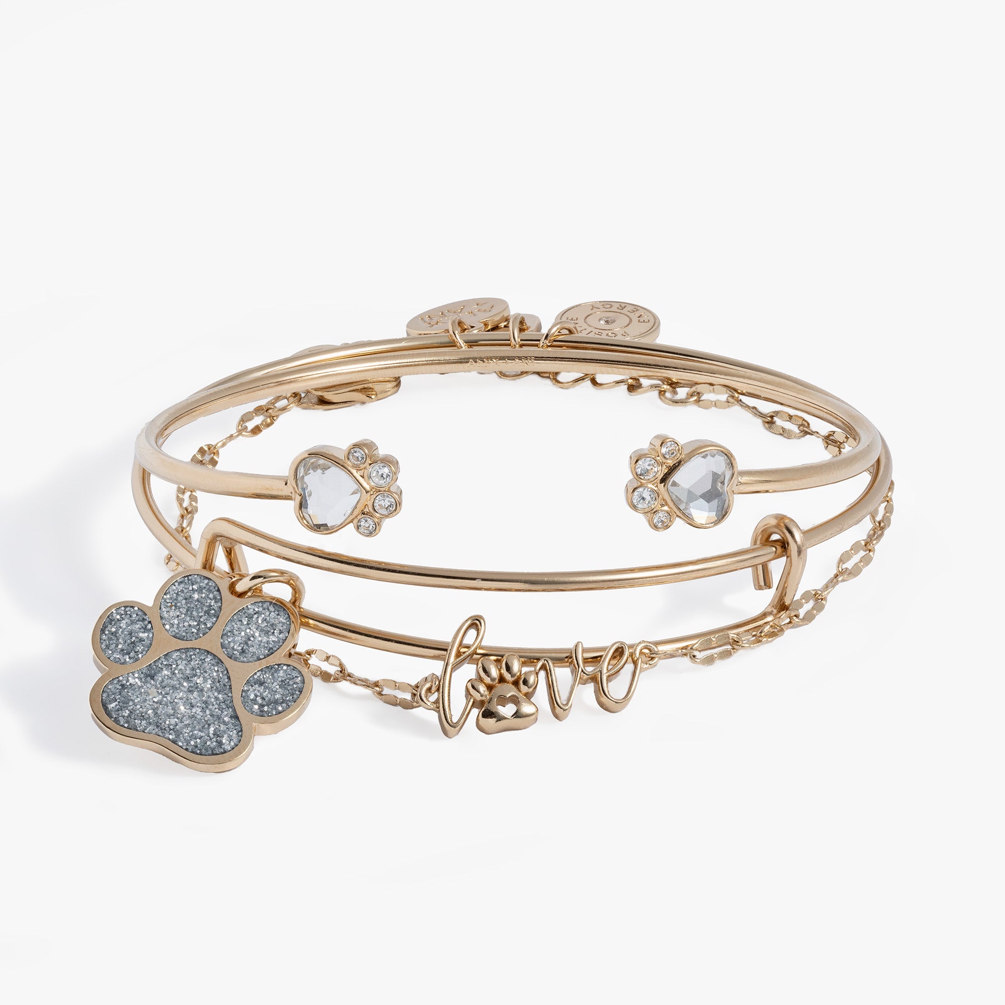 'paws Of Love' Bracelet Set Of 3