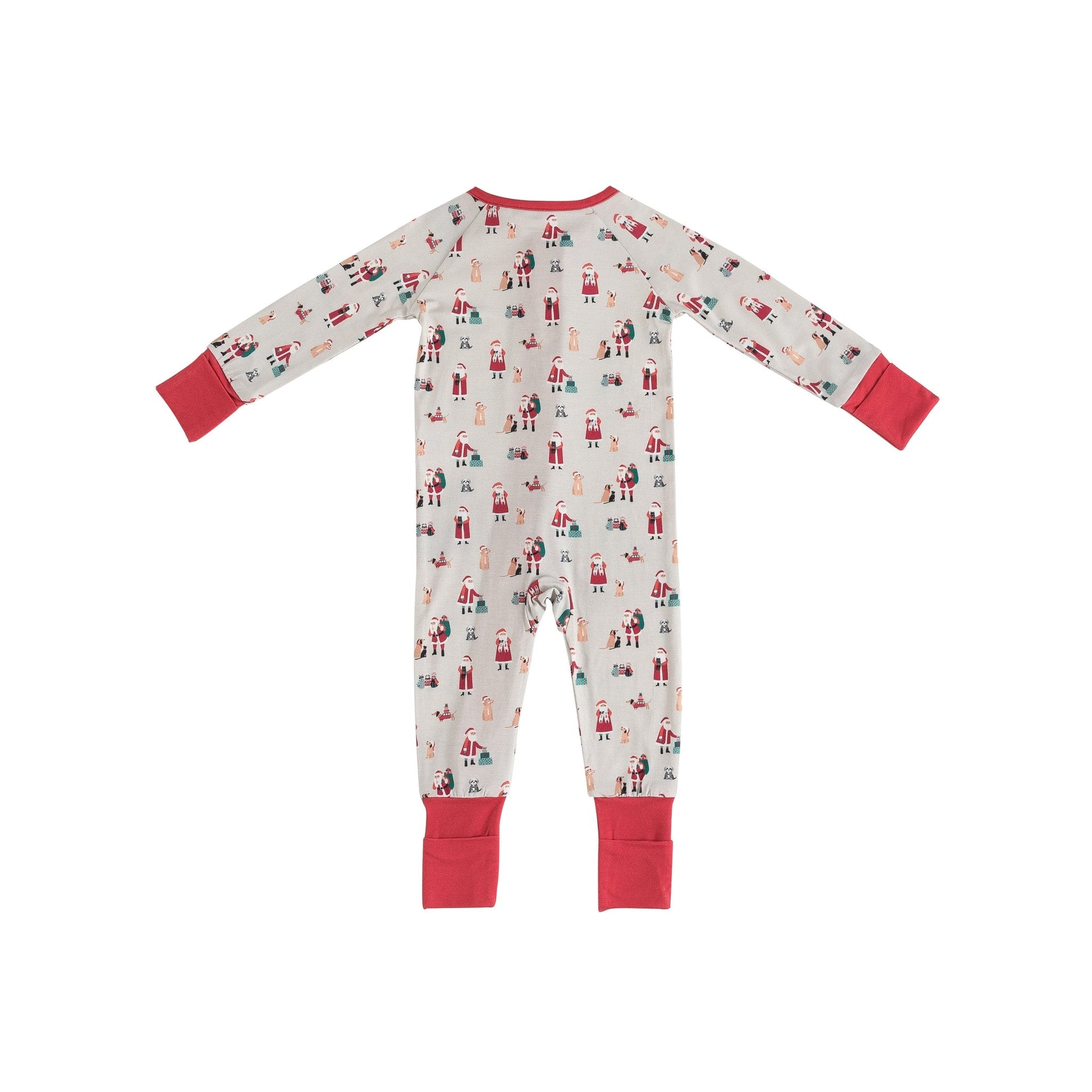 Paws & Claus (convertible Zip Footies)