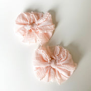 Peachy Keen | Ruffled Hair Clip