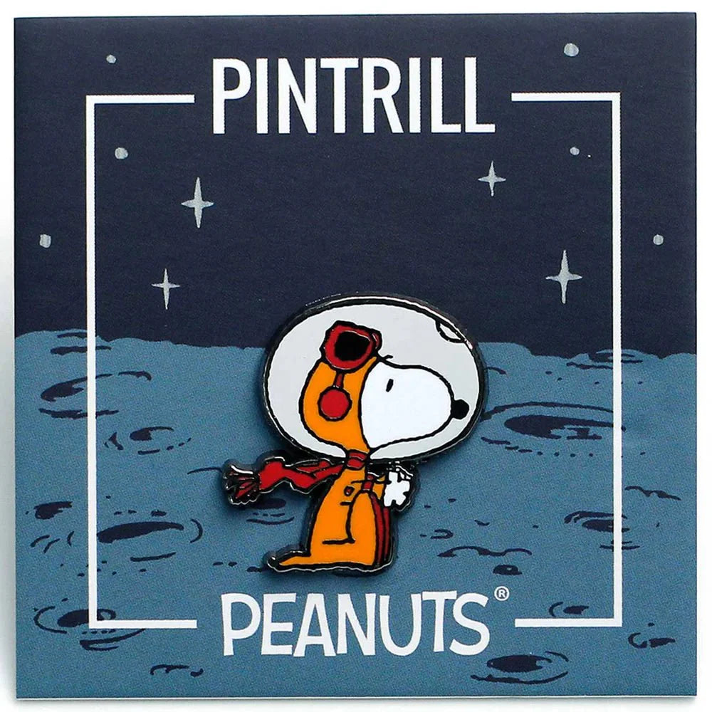 Peanuts Astronaut Snoopy Sitting Pin