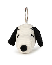 Peanuts Snoopy Head Cream Corduroy 2" Keychain Plush