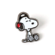 Peanuts Snoopy Headphones Records Pin