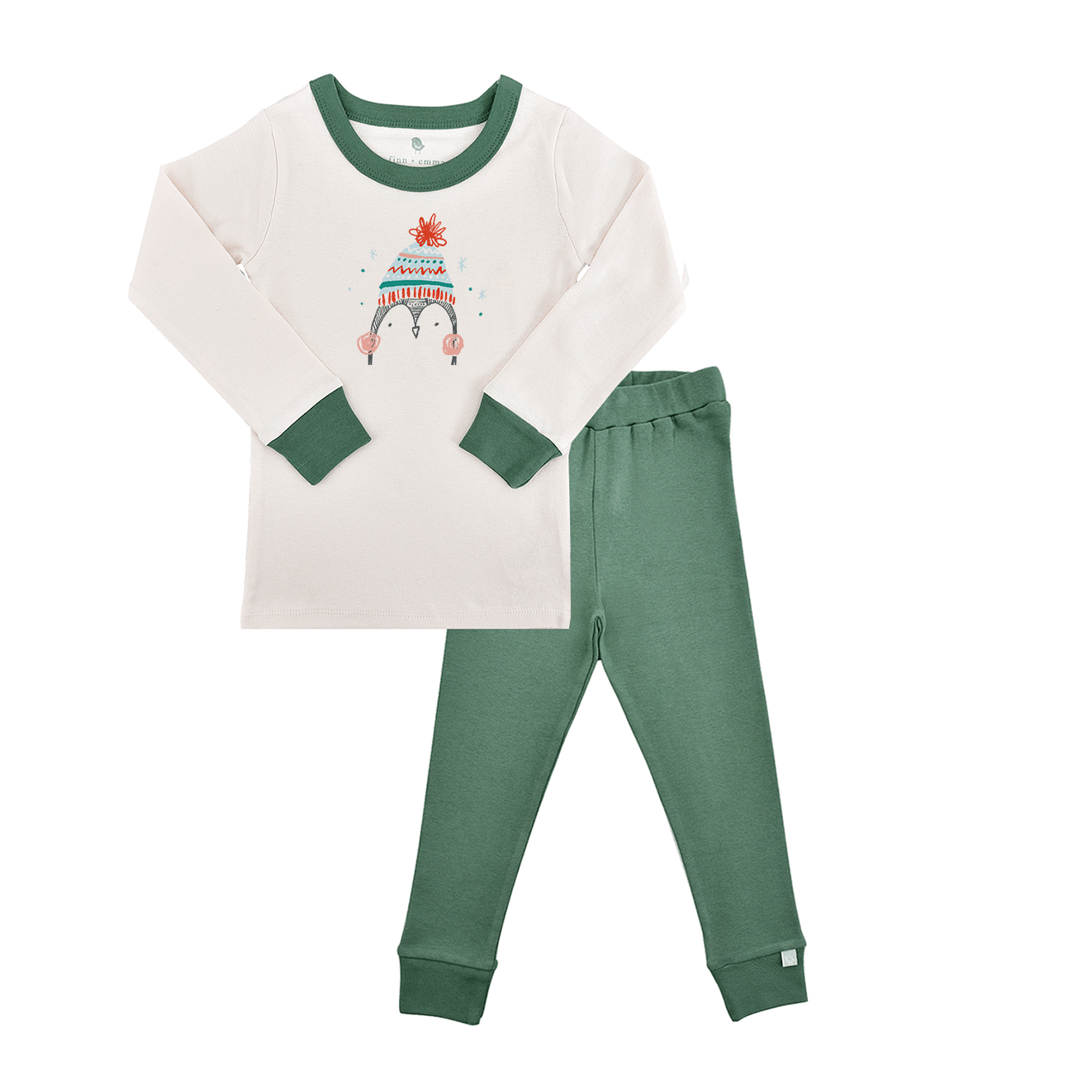 Pajamas | Penguin Pine Green