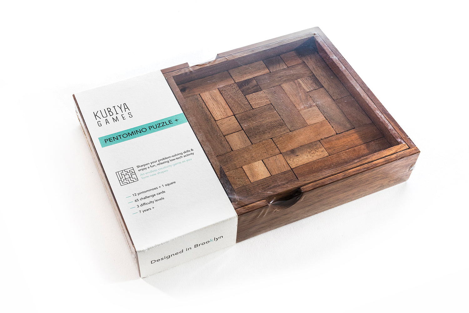 Pentomino Puzzle Set - With 65 Challenge Cards