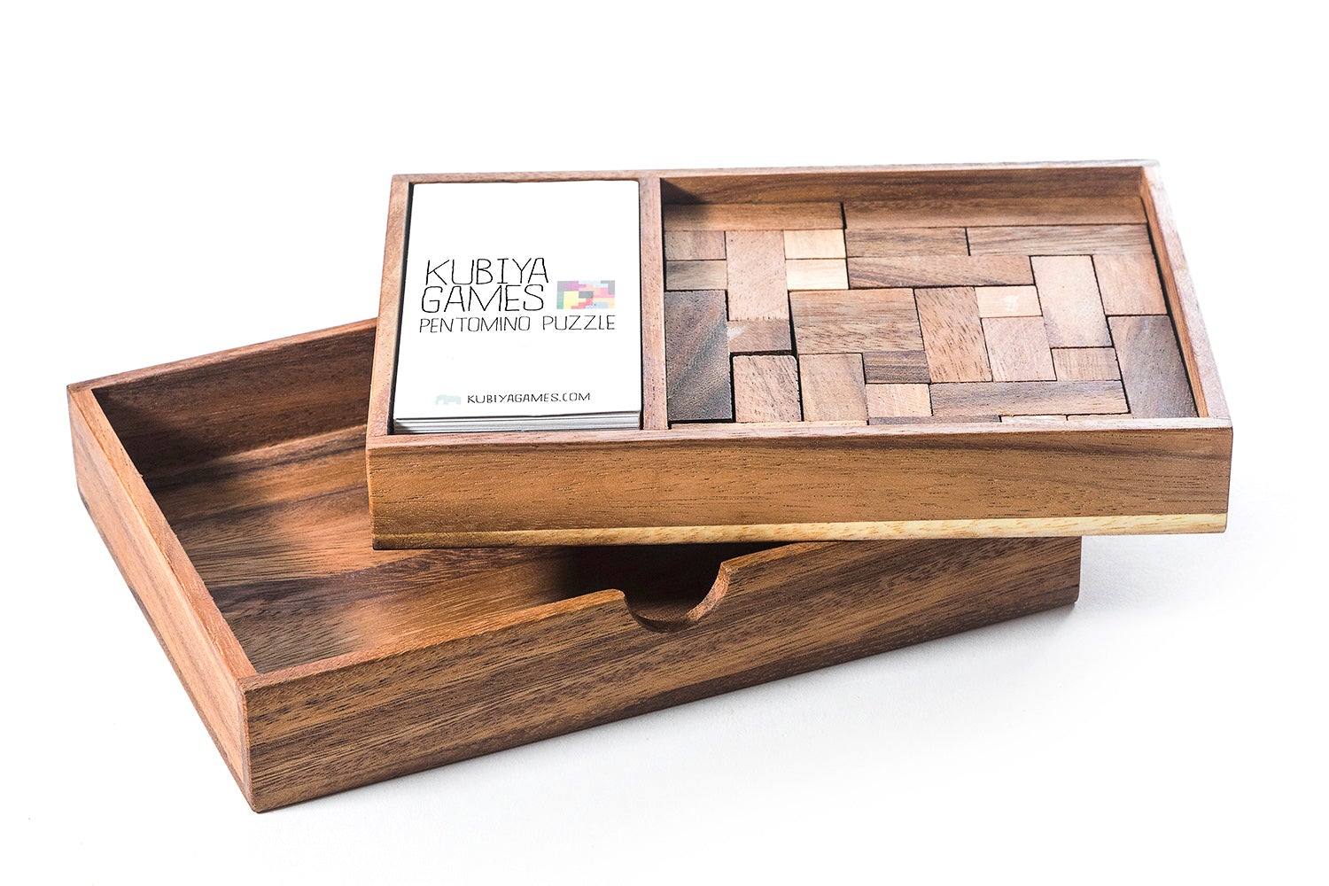 Pentomino Puzzle Set - With 65 Challenge Cards