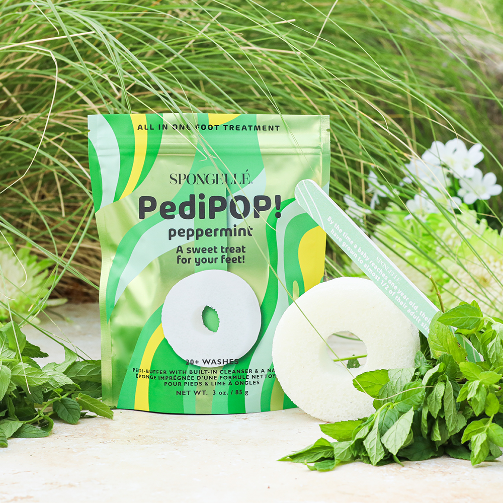 Peppermint | Pedipop! Pedi Buffer & Nail File