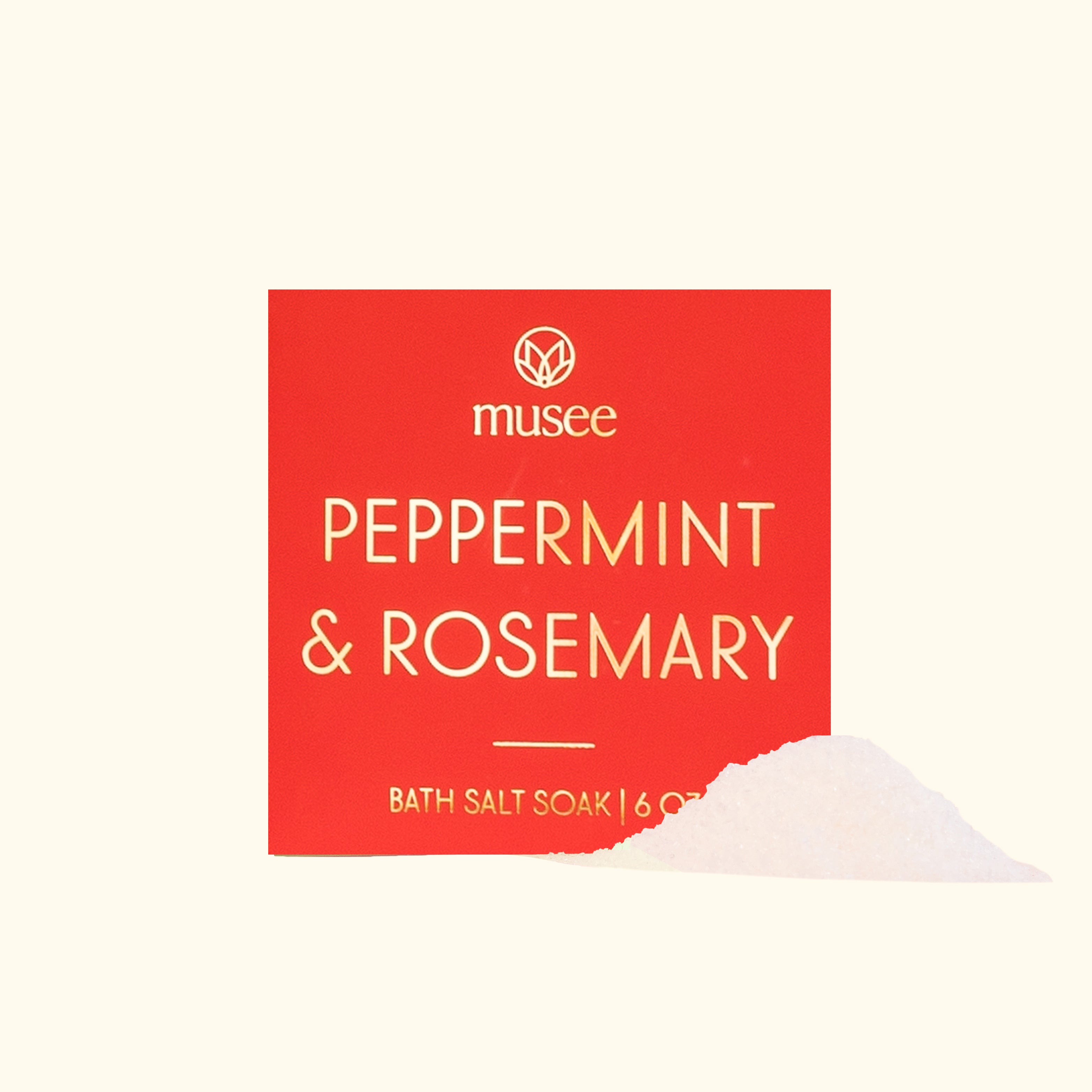 Peppermint & Rosemary Mini Bath Salt Soak