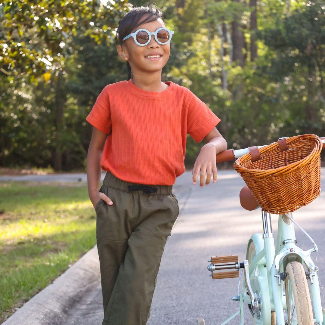 Persimmon Ribbed Brooklyn T-shirt