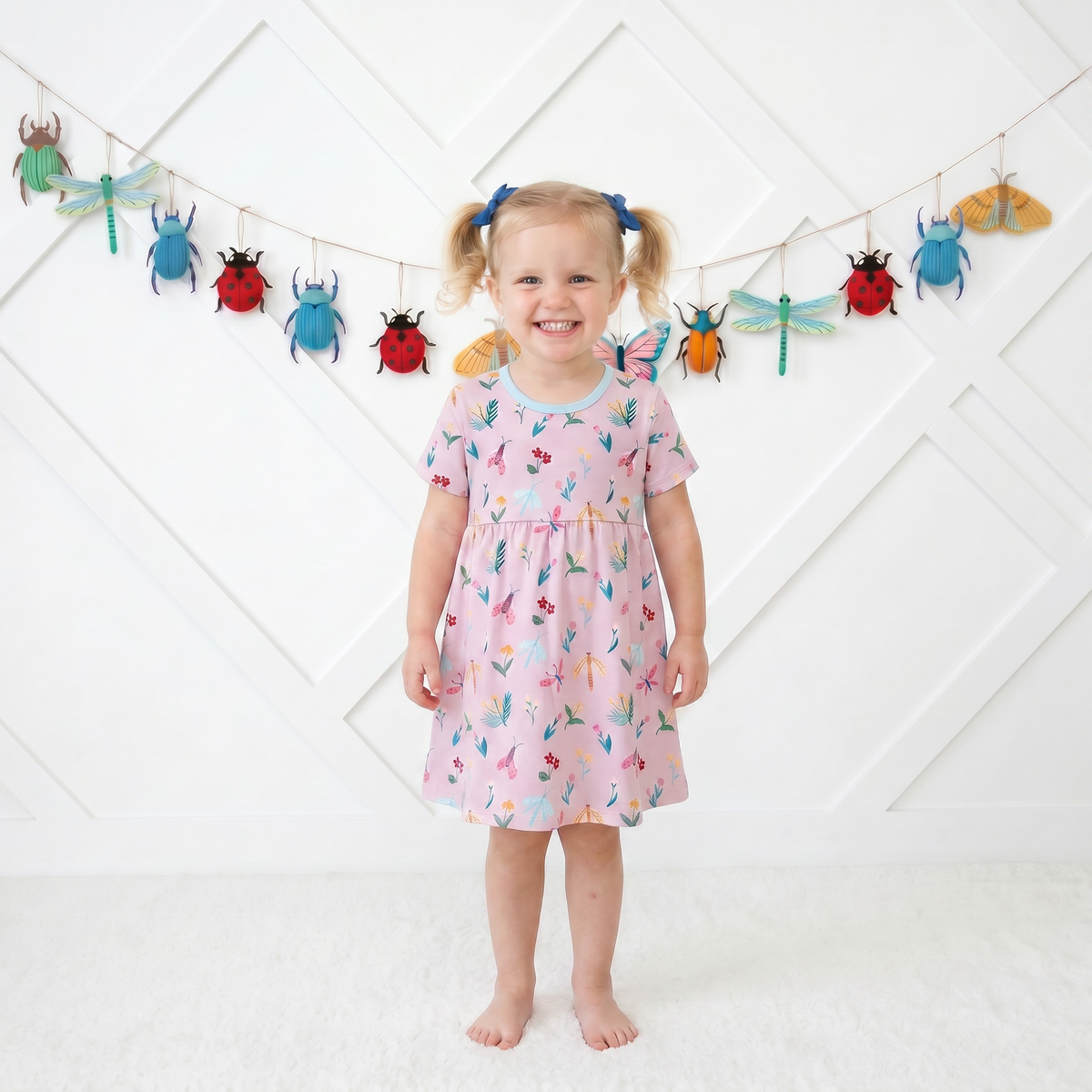 Petal Bugs S/s Dress