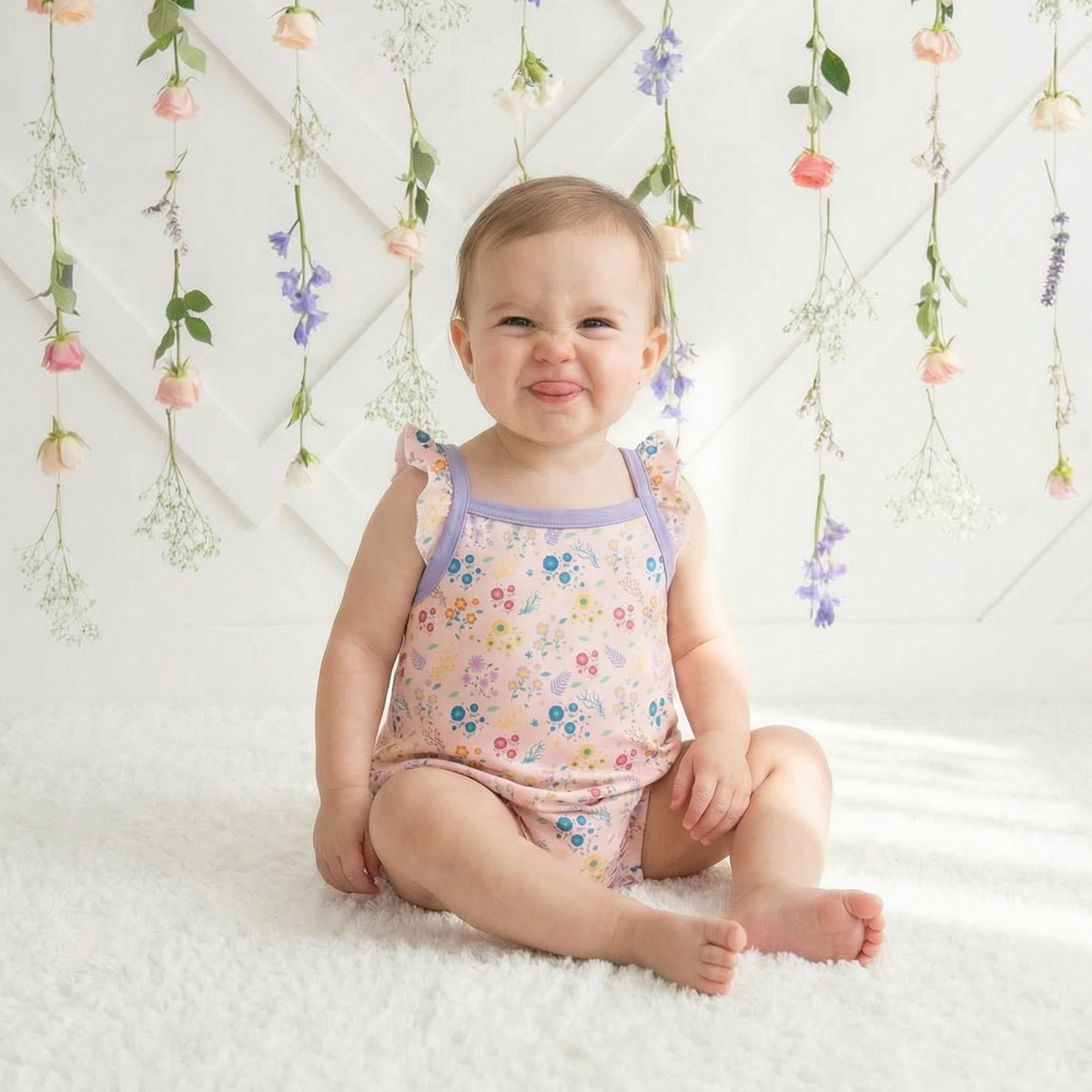 Petal Parade Bubble Romper