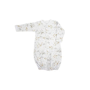 Convertible Gown Safari, White