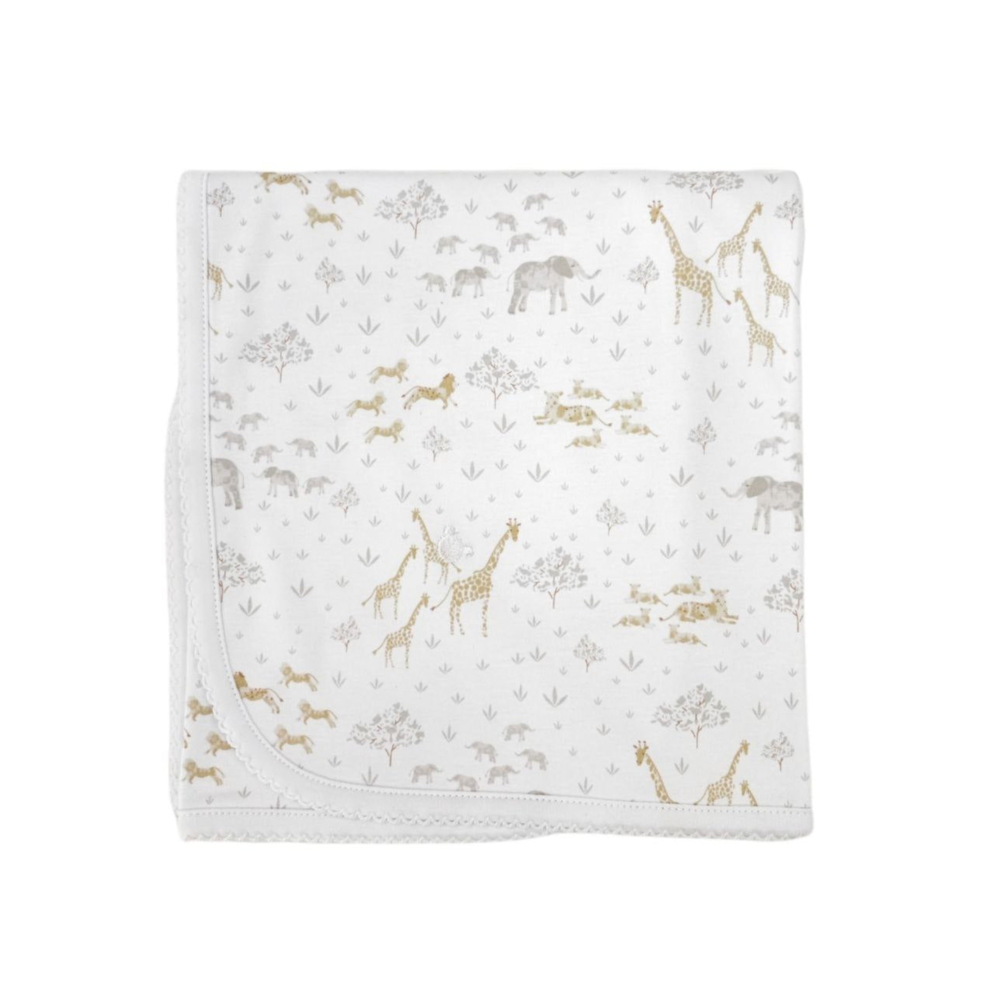 Safari Blanket, White