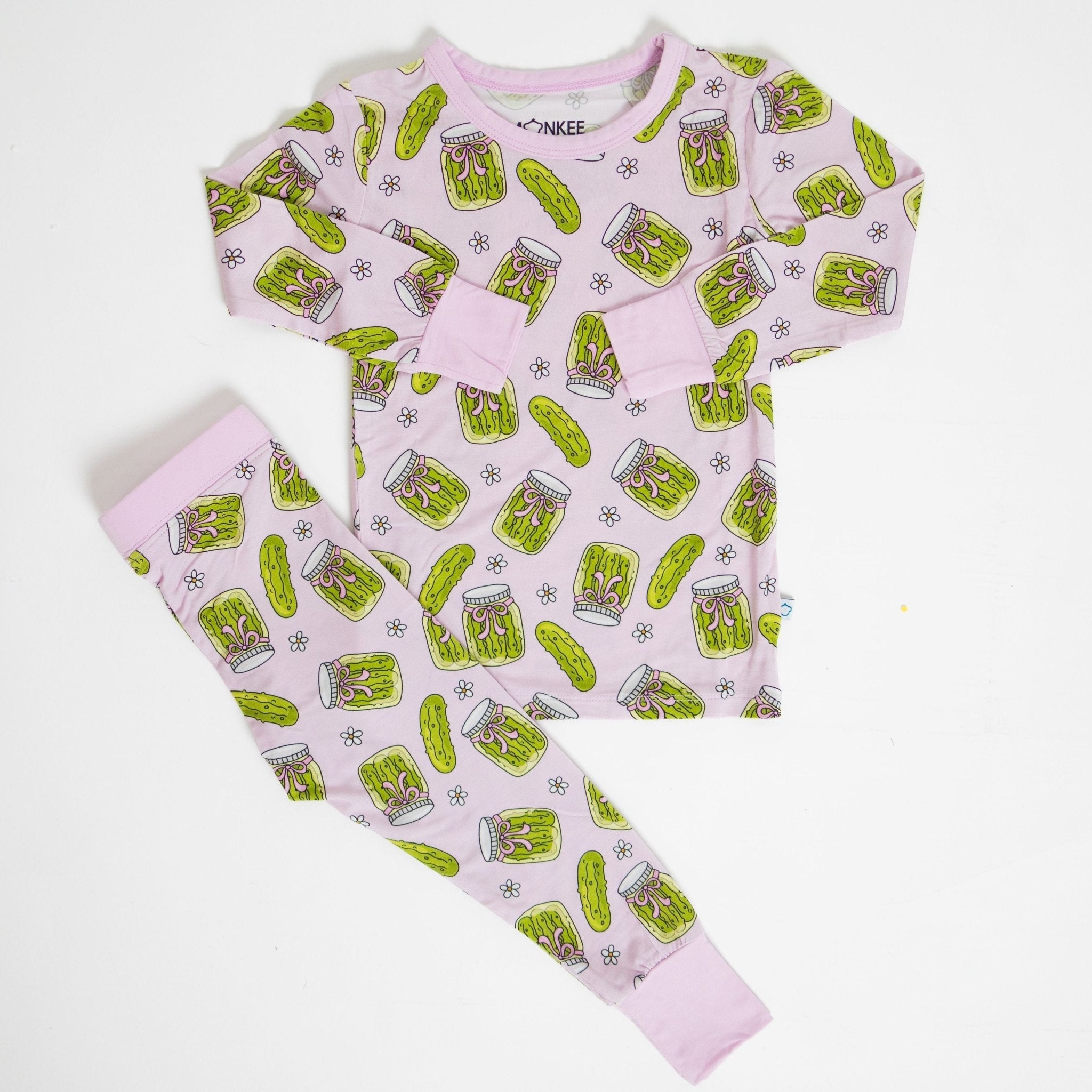 Pickled Pink Toddler Pjs