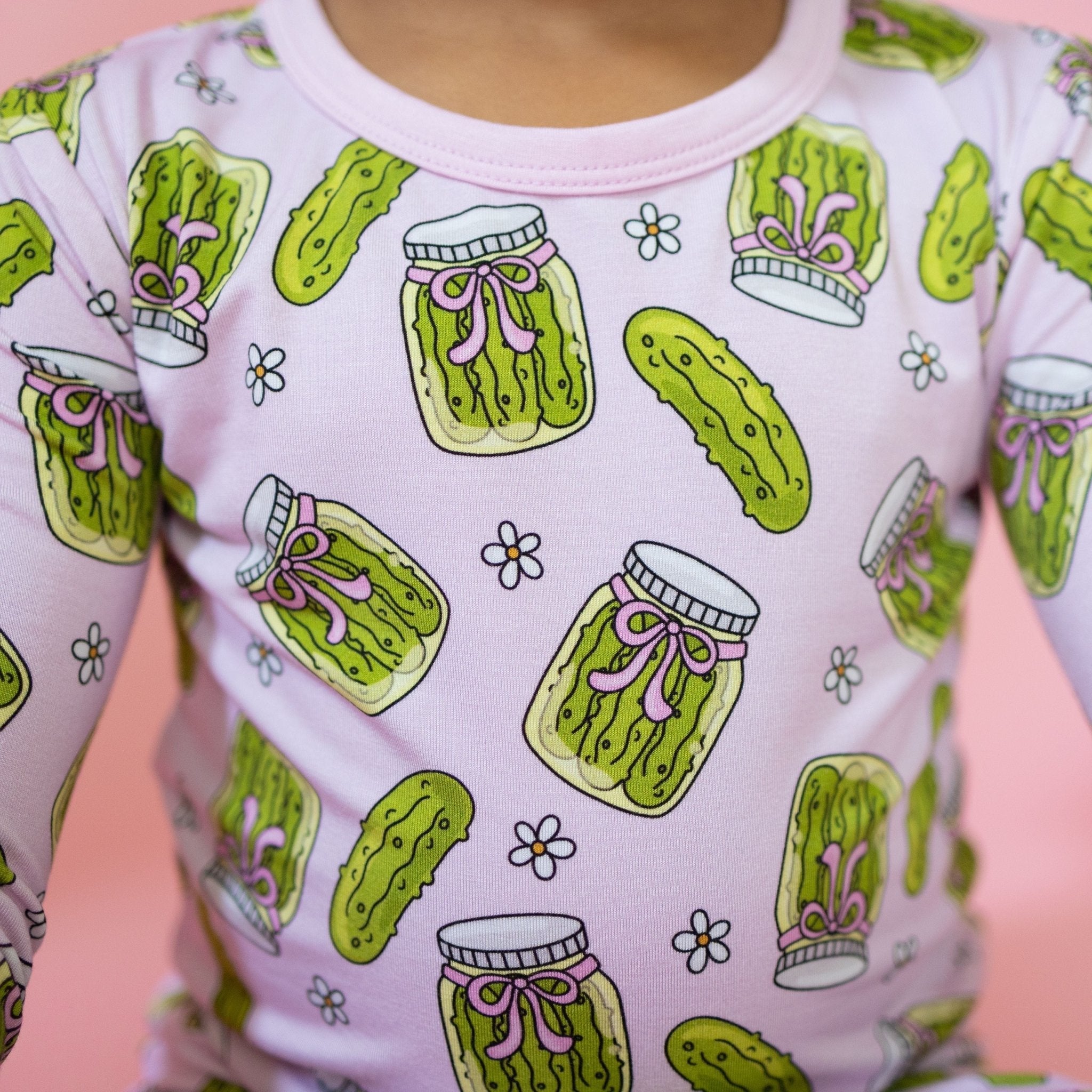 Pickled Pink Toddler Pjs