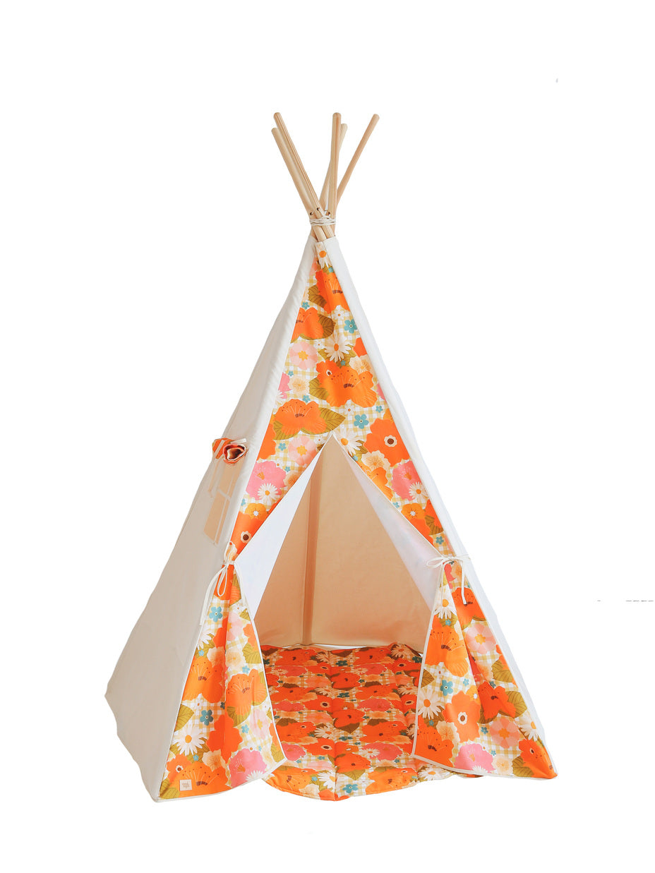 picnic With Flowers Teepee Tent