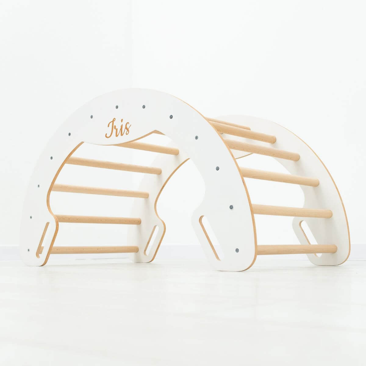 3 In 1 Pikler Triangle Set: Pikler Triangle + Arch + Ladder