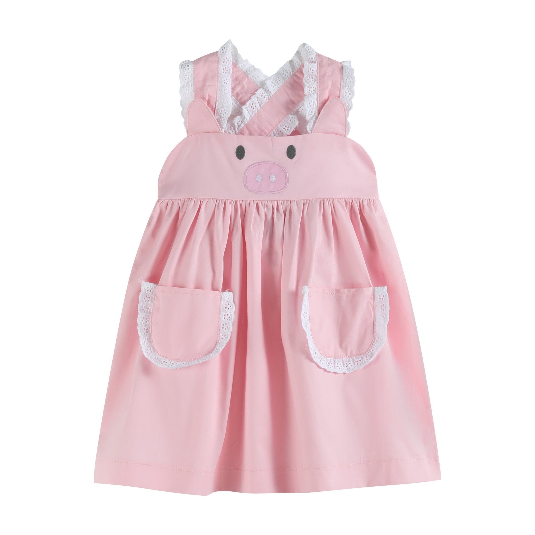 Pink And Lace Piggy Dress
