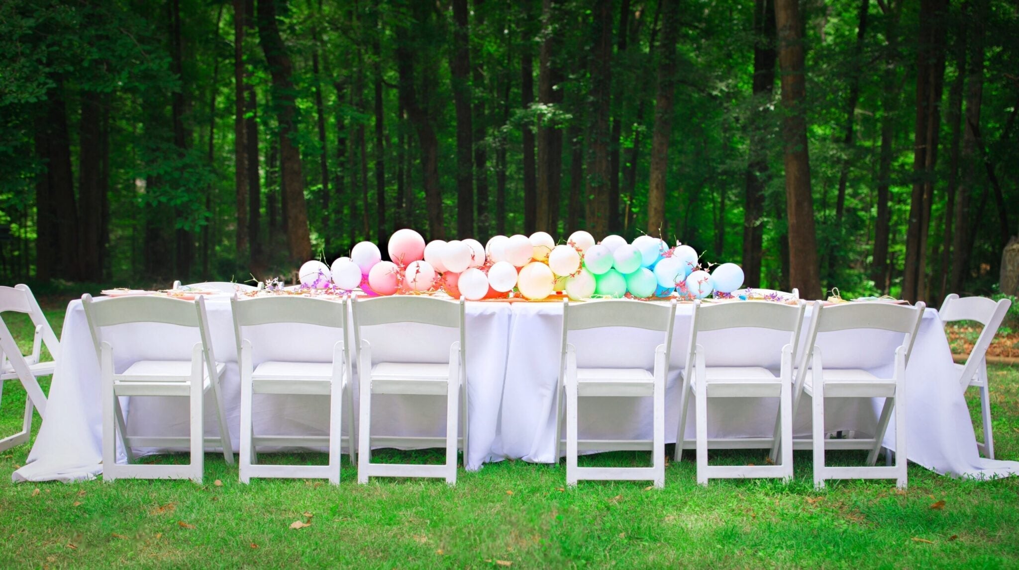 Pink Balloon Garland