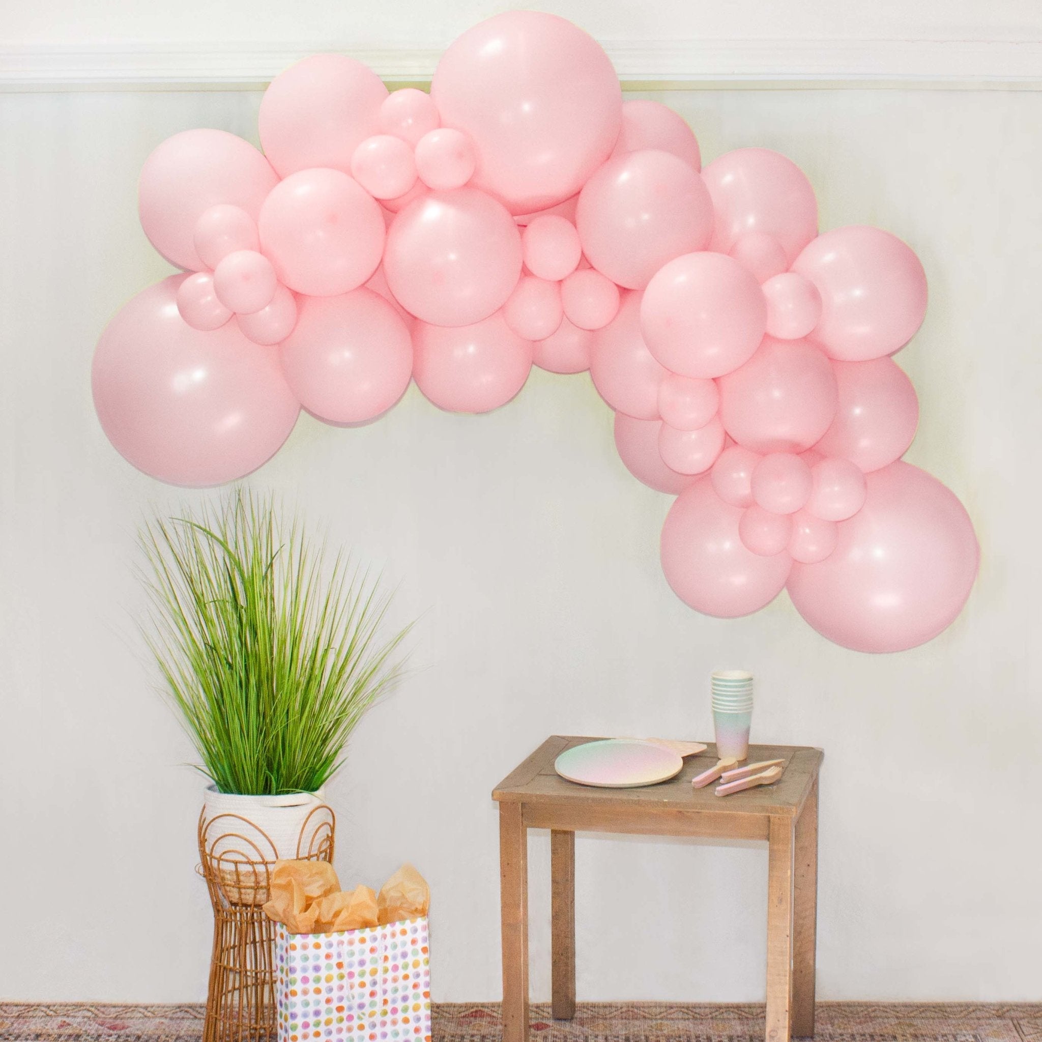 Pink Balloon Garland