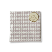 Pink Bavarian Check Large Napkin (set Of 16)