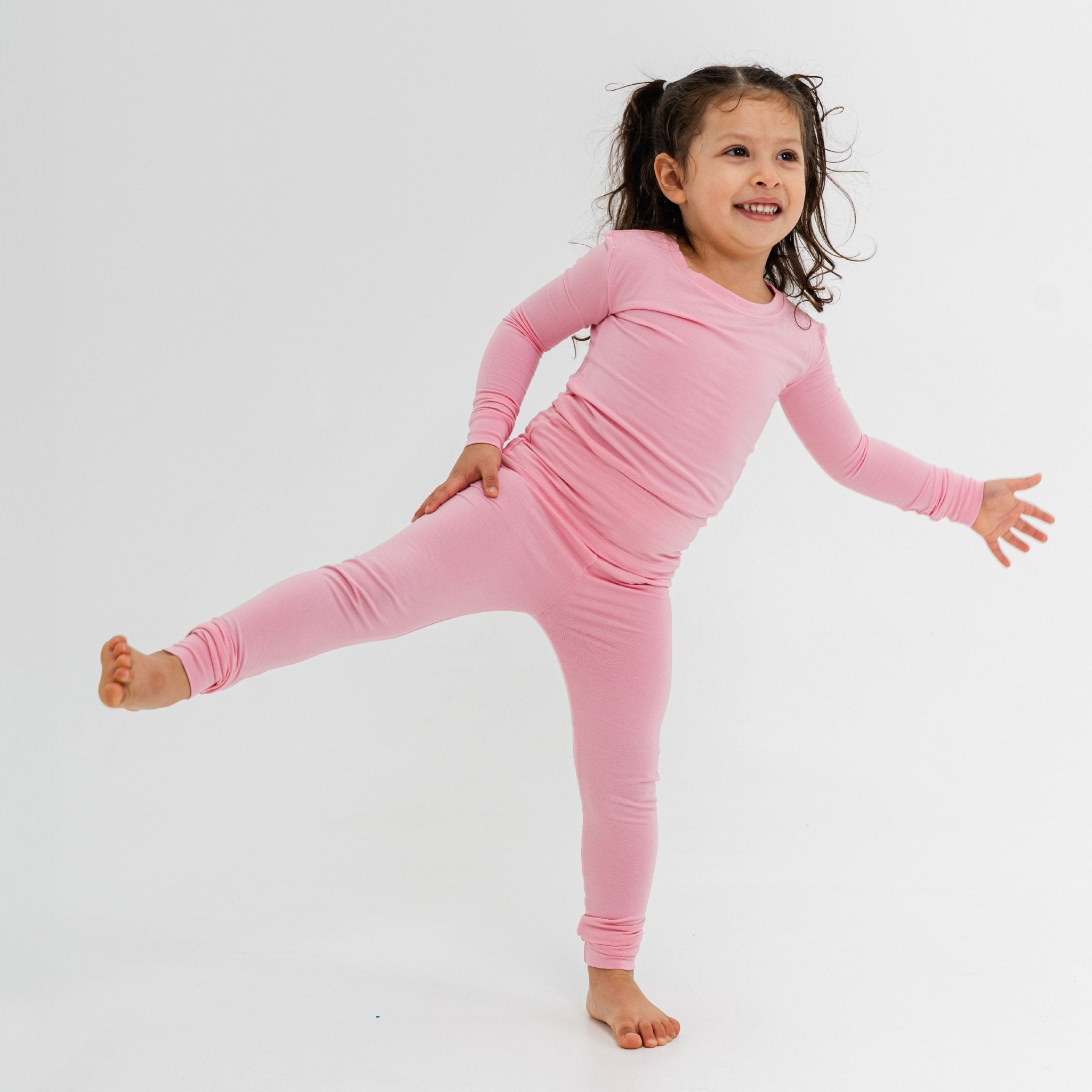 Pink Blossom Long Sleeve Pajamas