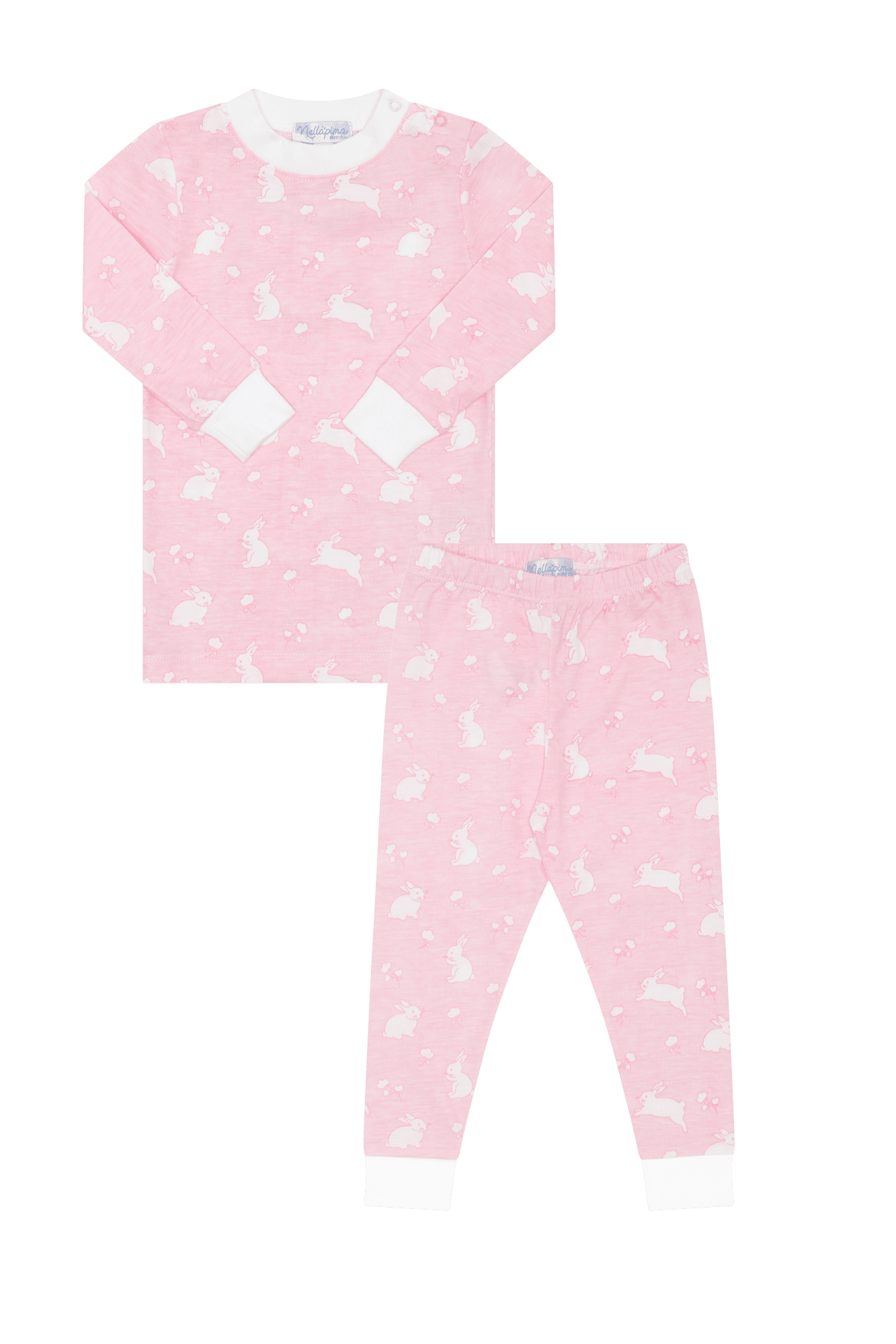 Pink Bunny Cotton Pajamas