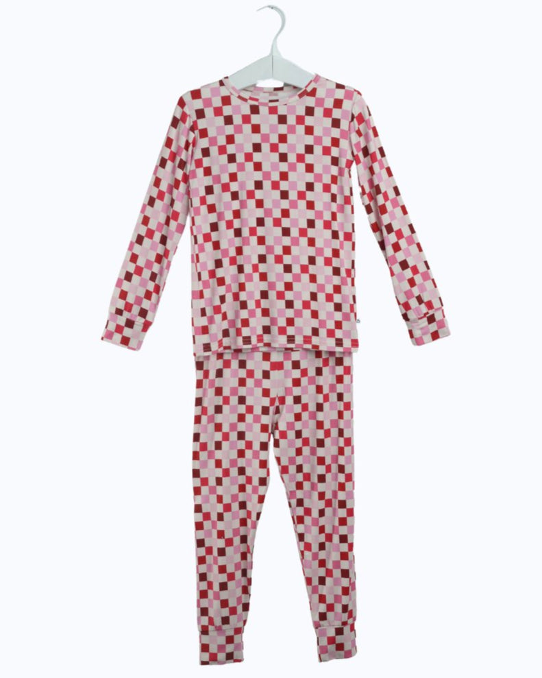 Checkered Bamboo Pajama Set