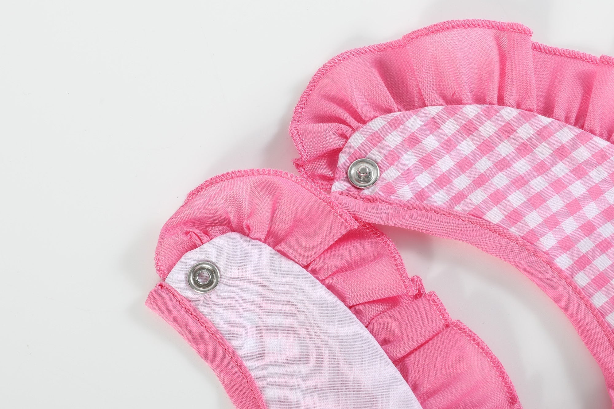 Pink Gingham 'birthday Girl' Bib