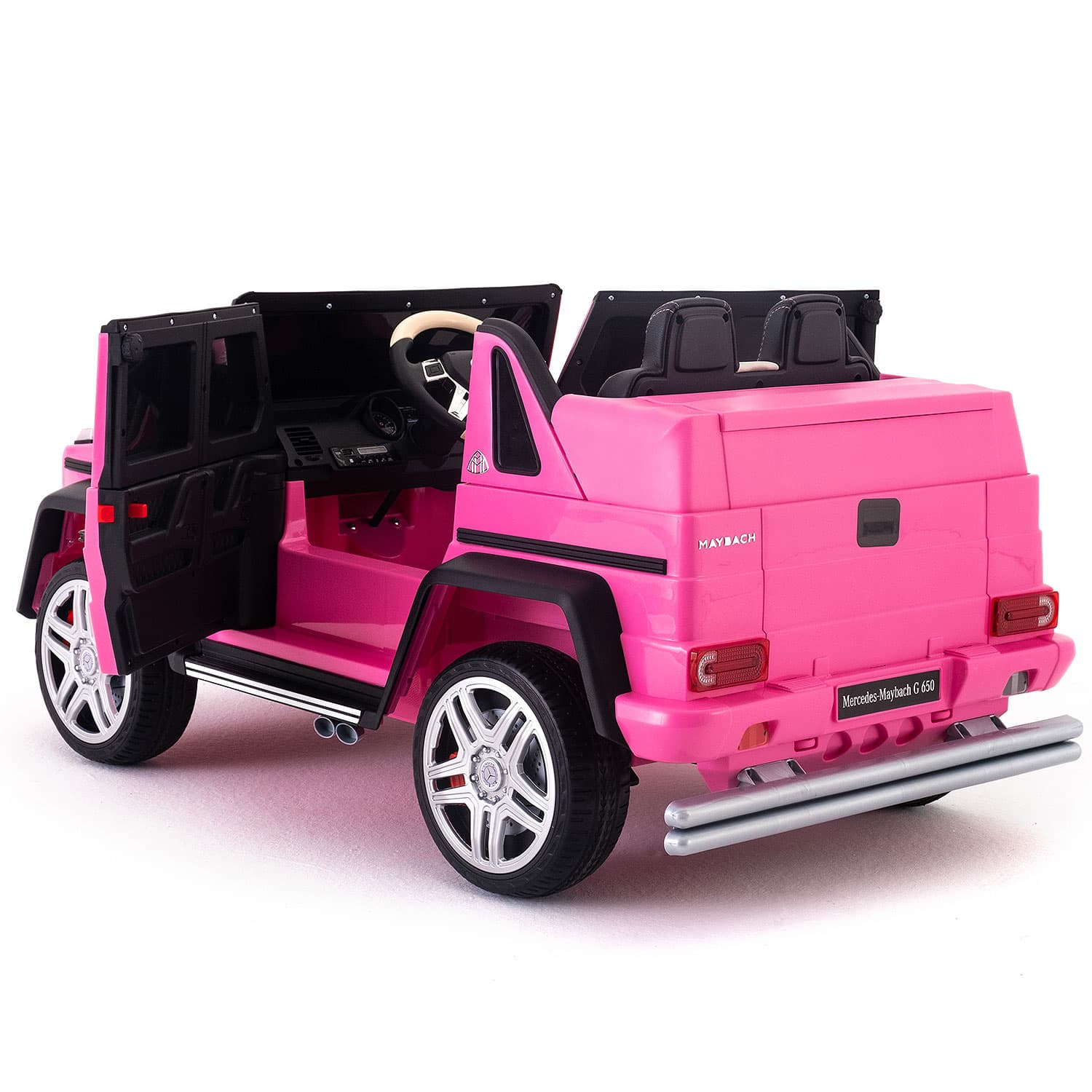 Mercedes Maybach G650 12v Kids Ride-on Car With Parental Remote | Pink