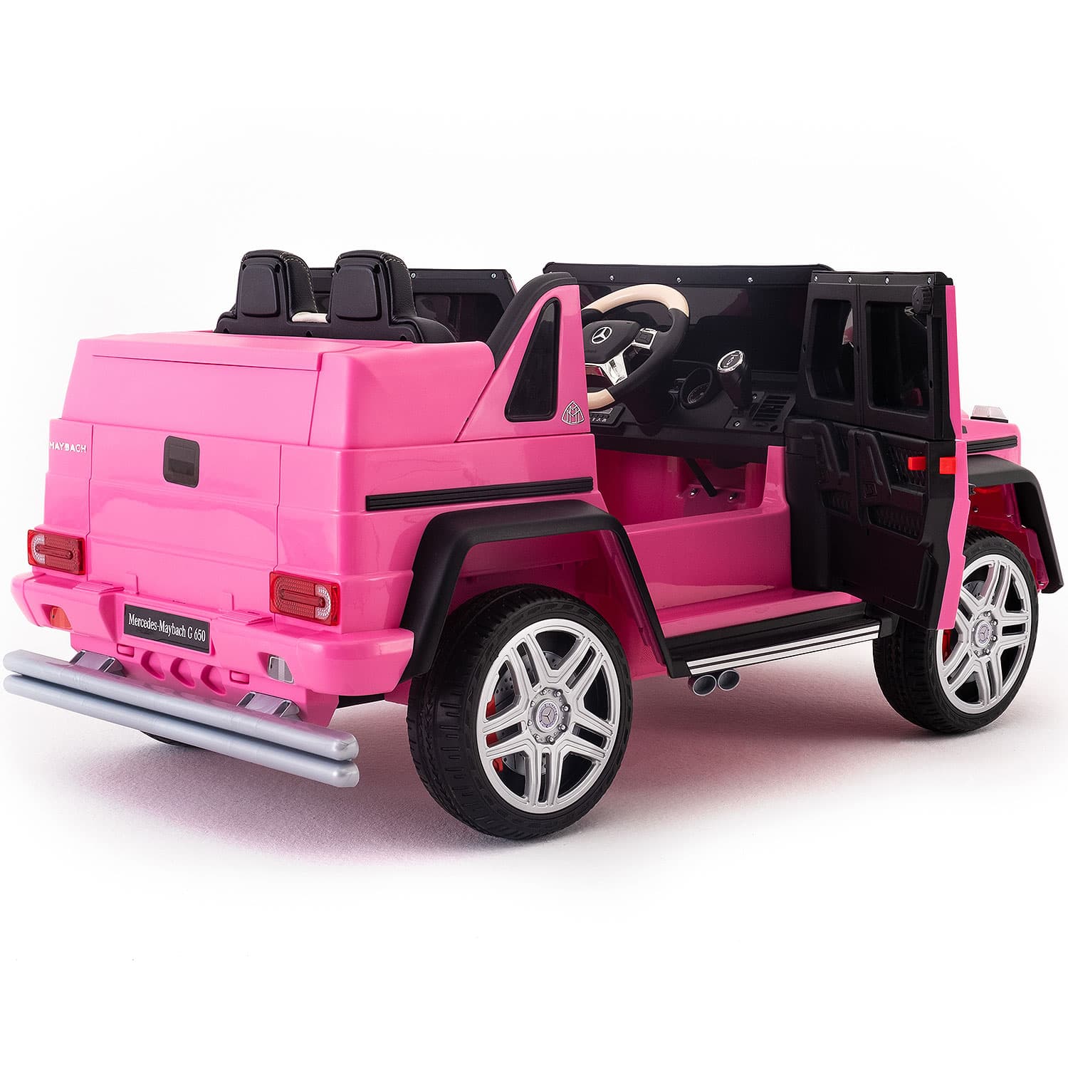 Mercedes Maybach G650 12v Kids Ride-on Car With Parental Remote | Pink