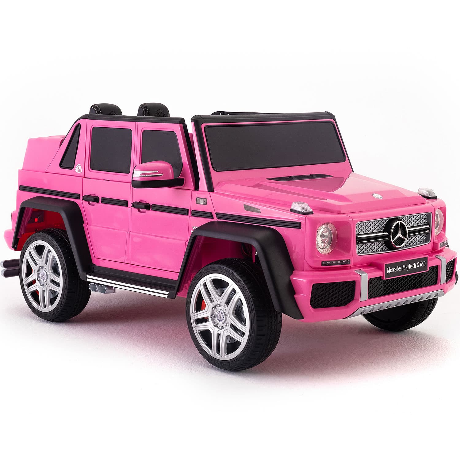 Mercedes Maybach G650 12v Kids Ride-on Car With Parental Remote | Pink