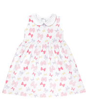 All Bows Printed Dress | Girl