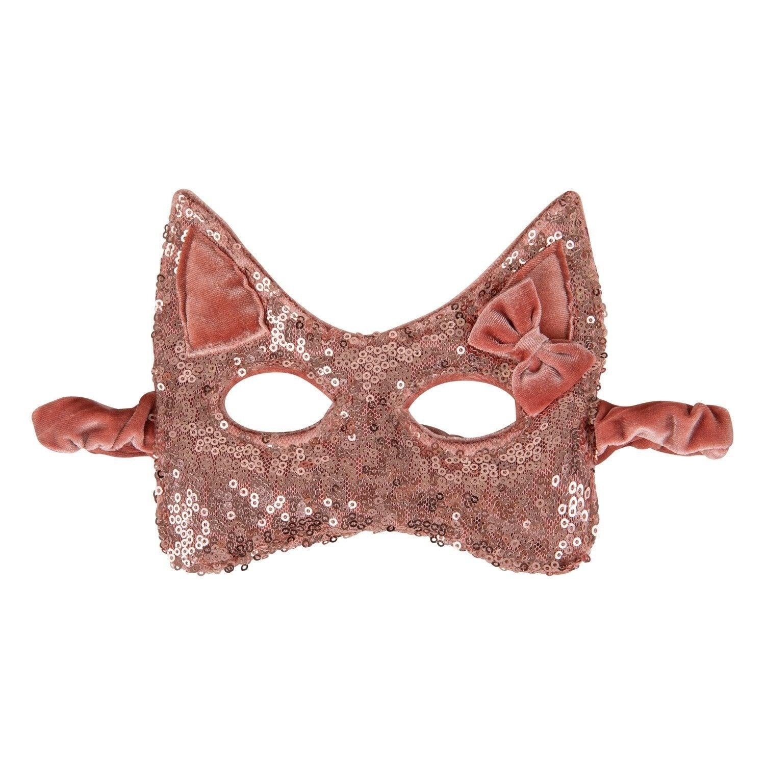 Pink Sequins - Cat Mask