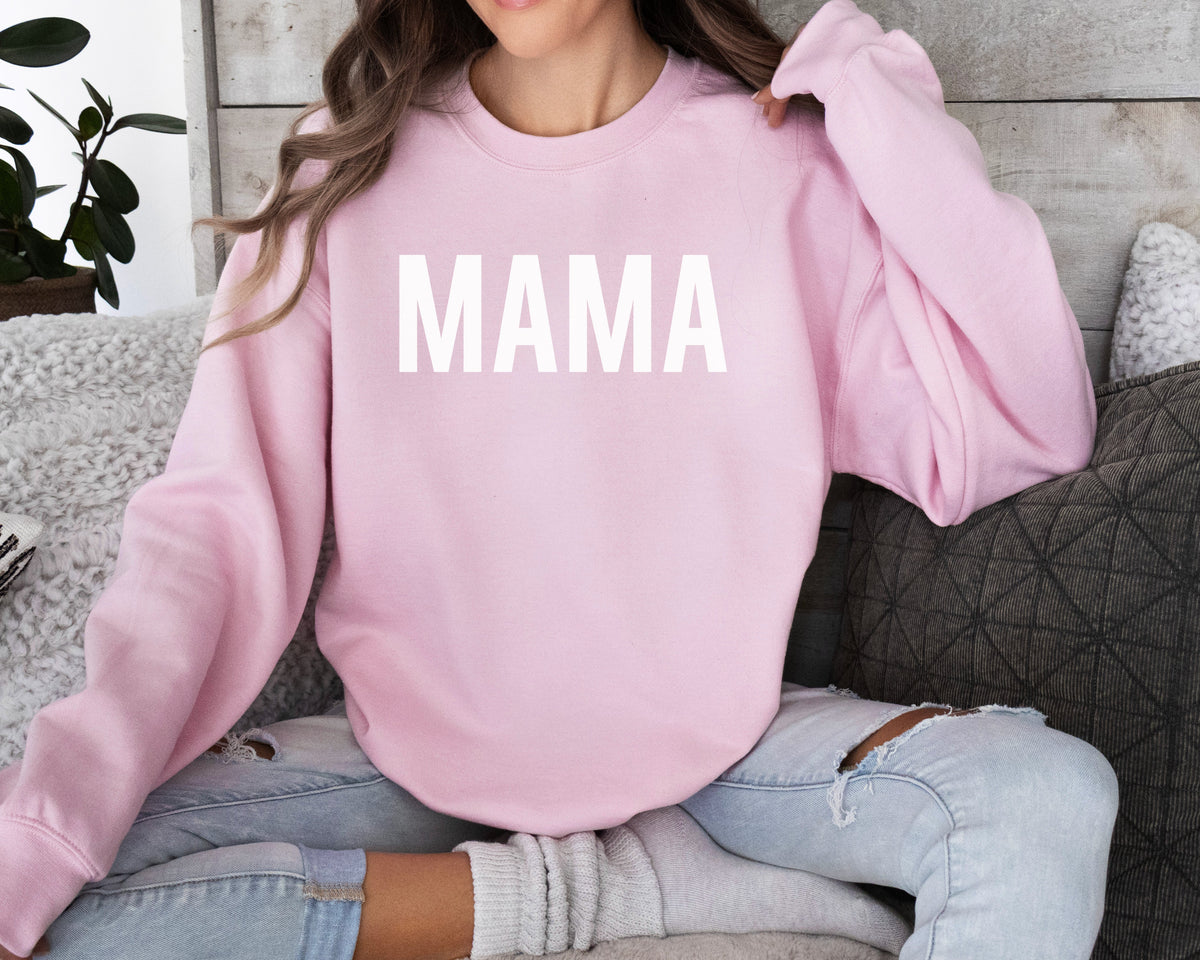 Custom Light Pink And White Mommy And Me Outfits
